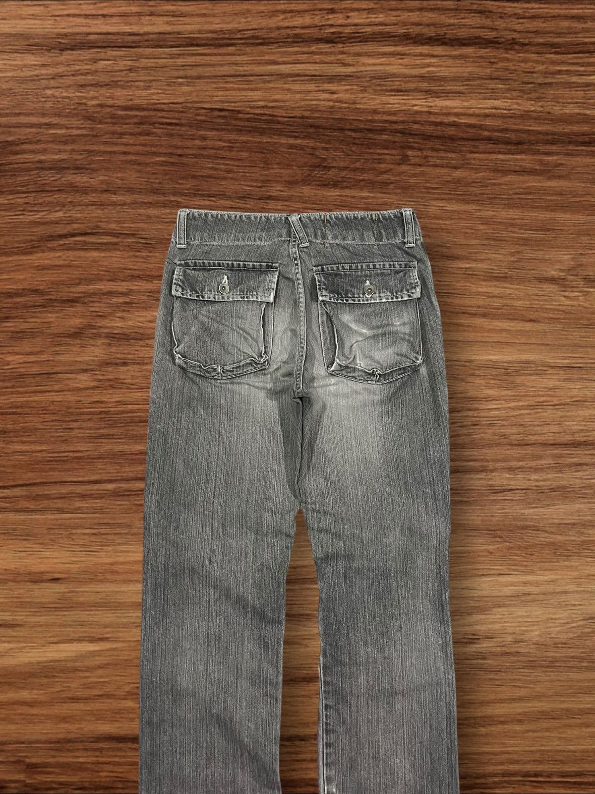 Johnbull Vintage Japanese John Bull Distressed Military Baker Jeans Size US 29 - 7 Thumbnail