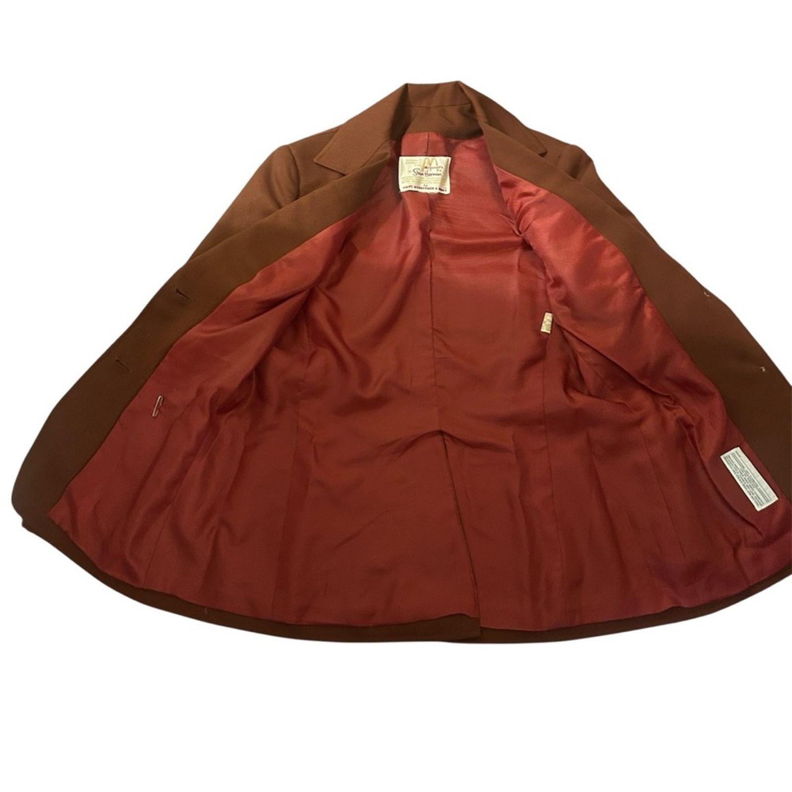 Vintage 70s Vintage McDonald’s Manager Uniform Blazer Jacket Size XS / US 0-2 / IT 36-38 - 5 Thumbnail