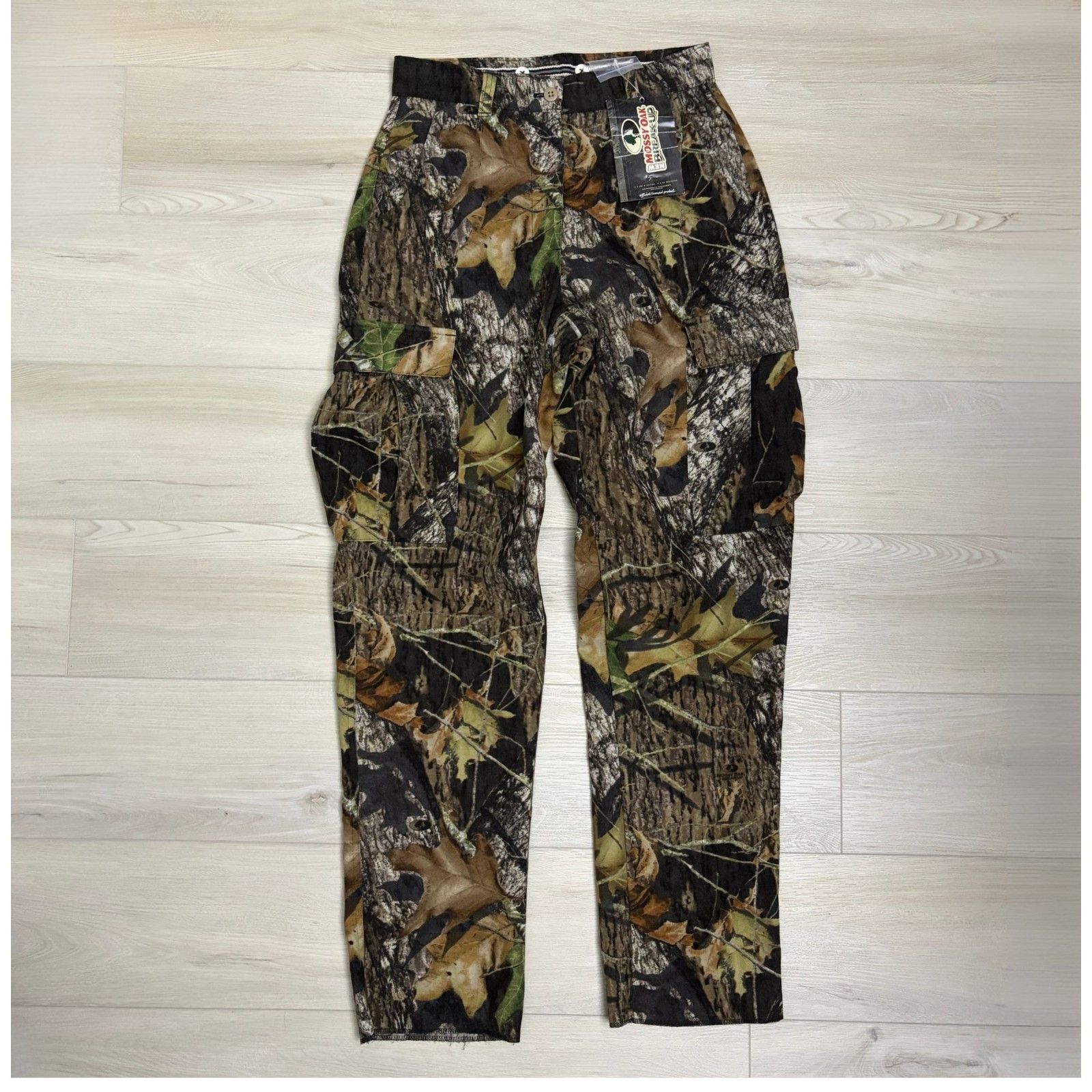 L.L. Bean LL BEAN MOSSY OAK Camo Hunting Cargo Outdoor Pants Womens 10 Size 32" / US 10 / IT 46 - 6 Thumbnail