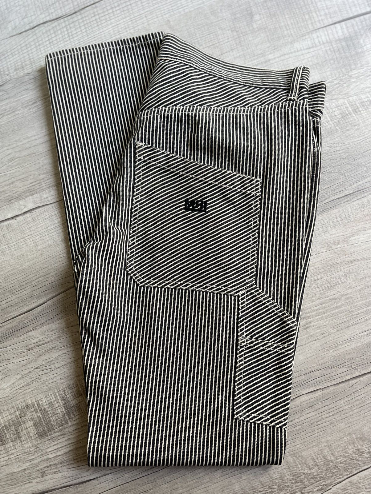 Maharishi Maharishi Hickory Stripe Painter Pant Size US 30 / EU 46 - 1 Thumbnail