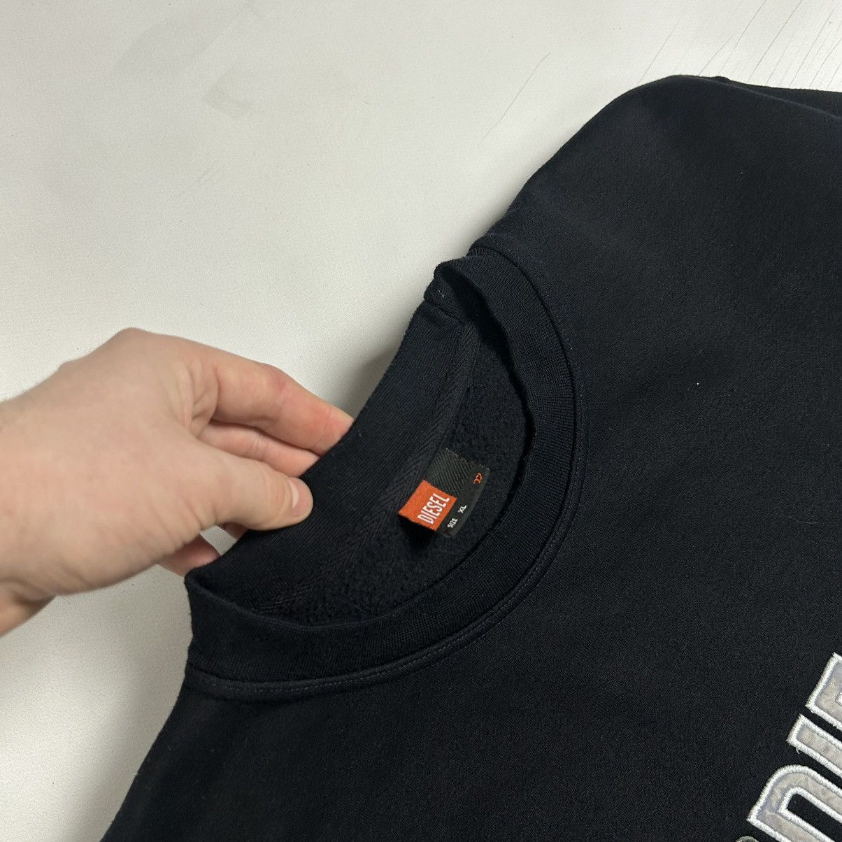 Diesel × Vintage Y2K Diesel Vintage Big Logo Sweatshirt Size US XL / EU 56 / 4 - 13 Thumbnail