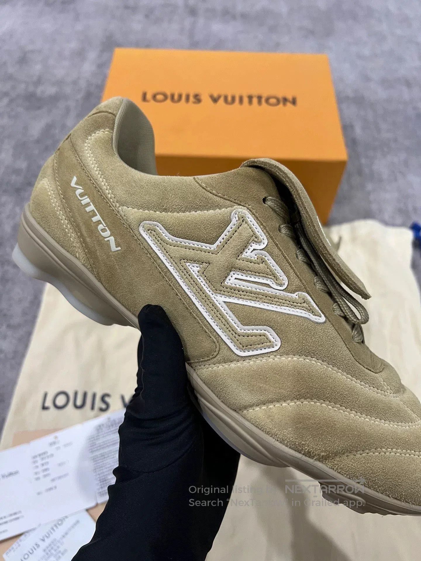 Louis Vuitton LV Suede Football Shoes. Size US 7 / EU 40 - 3 Thumbnail