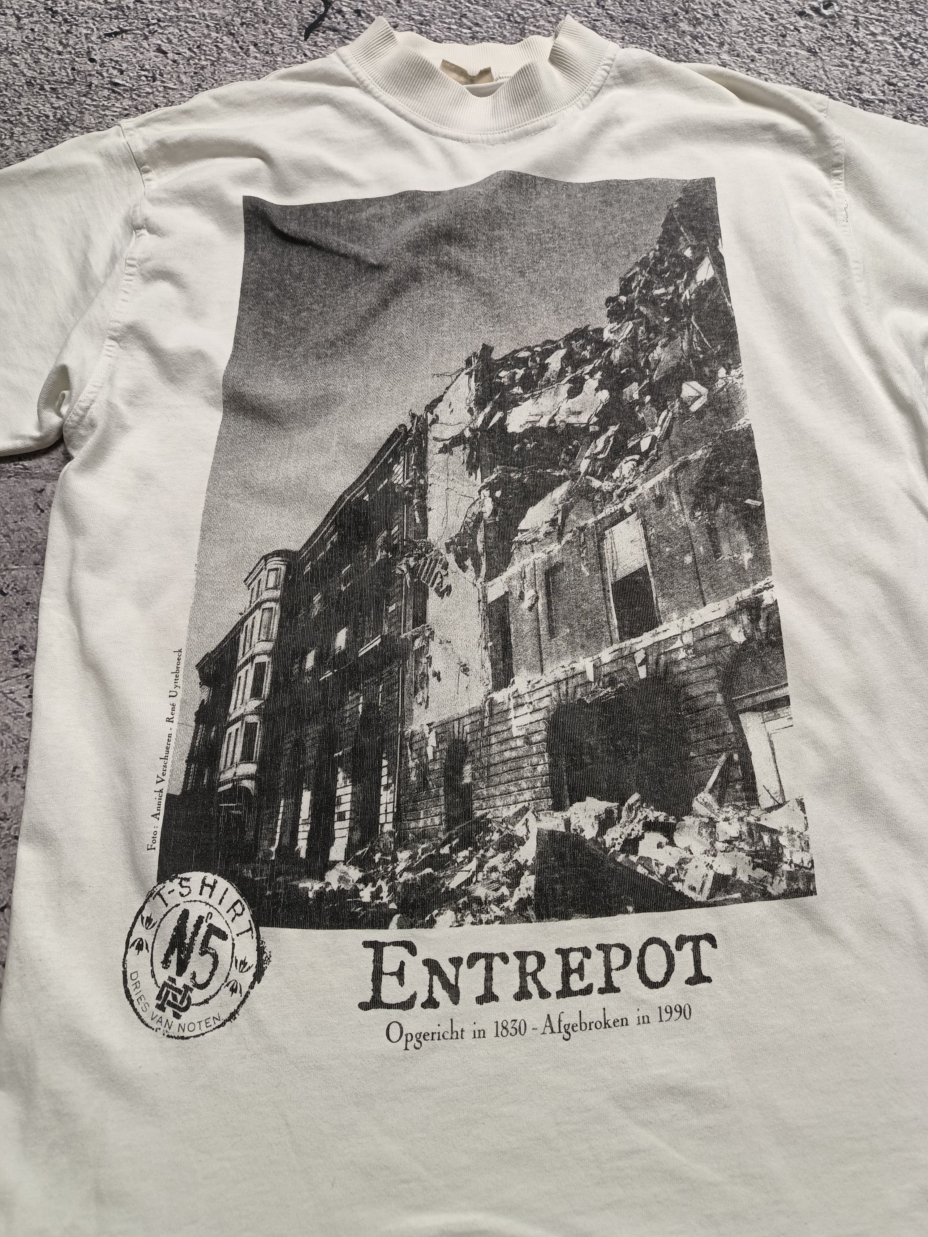 Designer × Dries Van Noten × Vintage Vintage 90s Dries Van Noten tee Size US XL / EU 56 / 4 - 3 Thumbnail