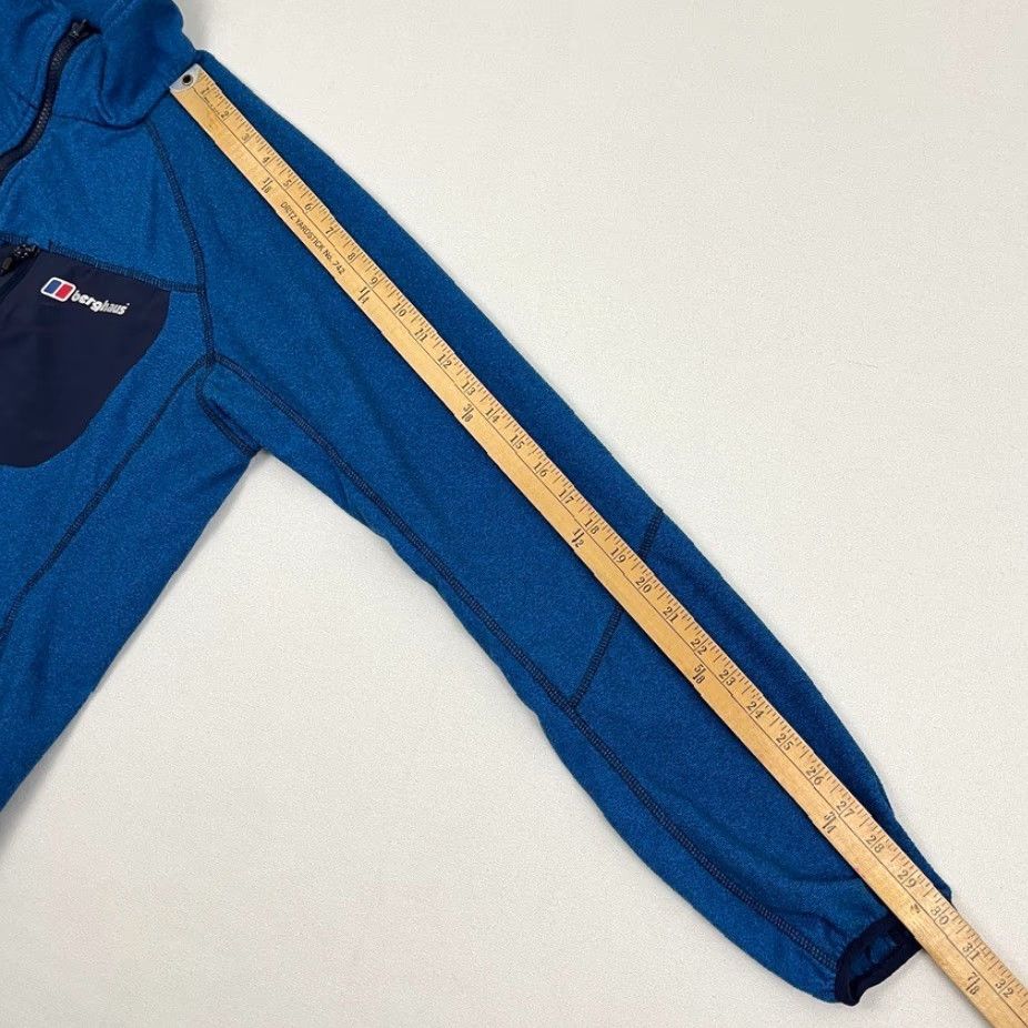Berghaus Berghaus Kedron Jacket Mens Large Blue Fleece Hiking Outdoor Trekking Full Zip Size US L / EU 52-54 / 3 - 6 Thumbnail