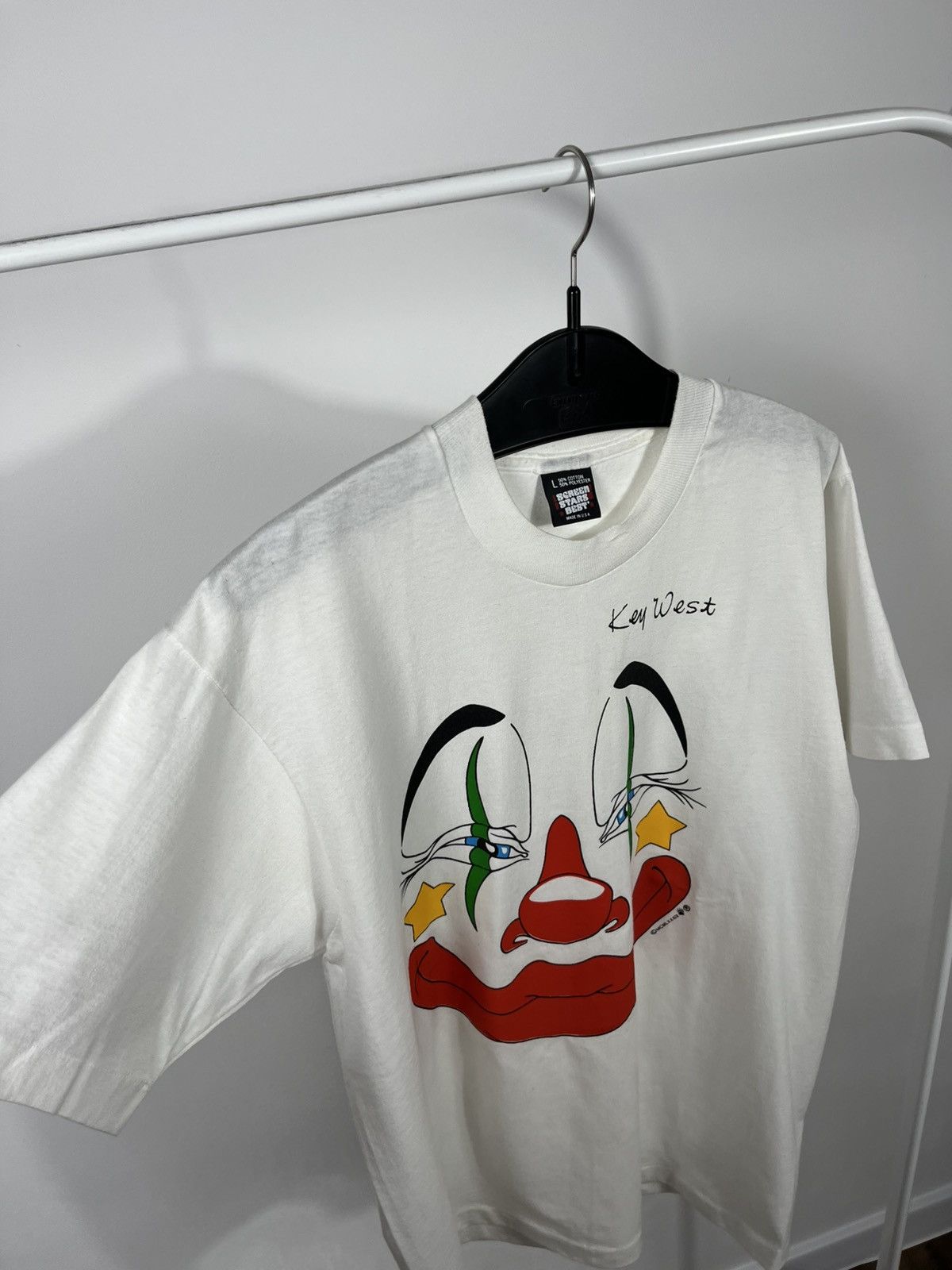 Other Vintage Key West Clown T-Shirt Screen Stars Single Stitch Size US L / EU 52-54 / 3 - 13 Thumbnail