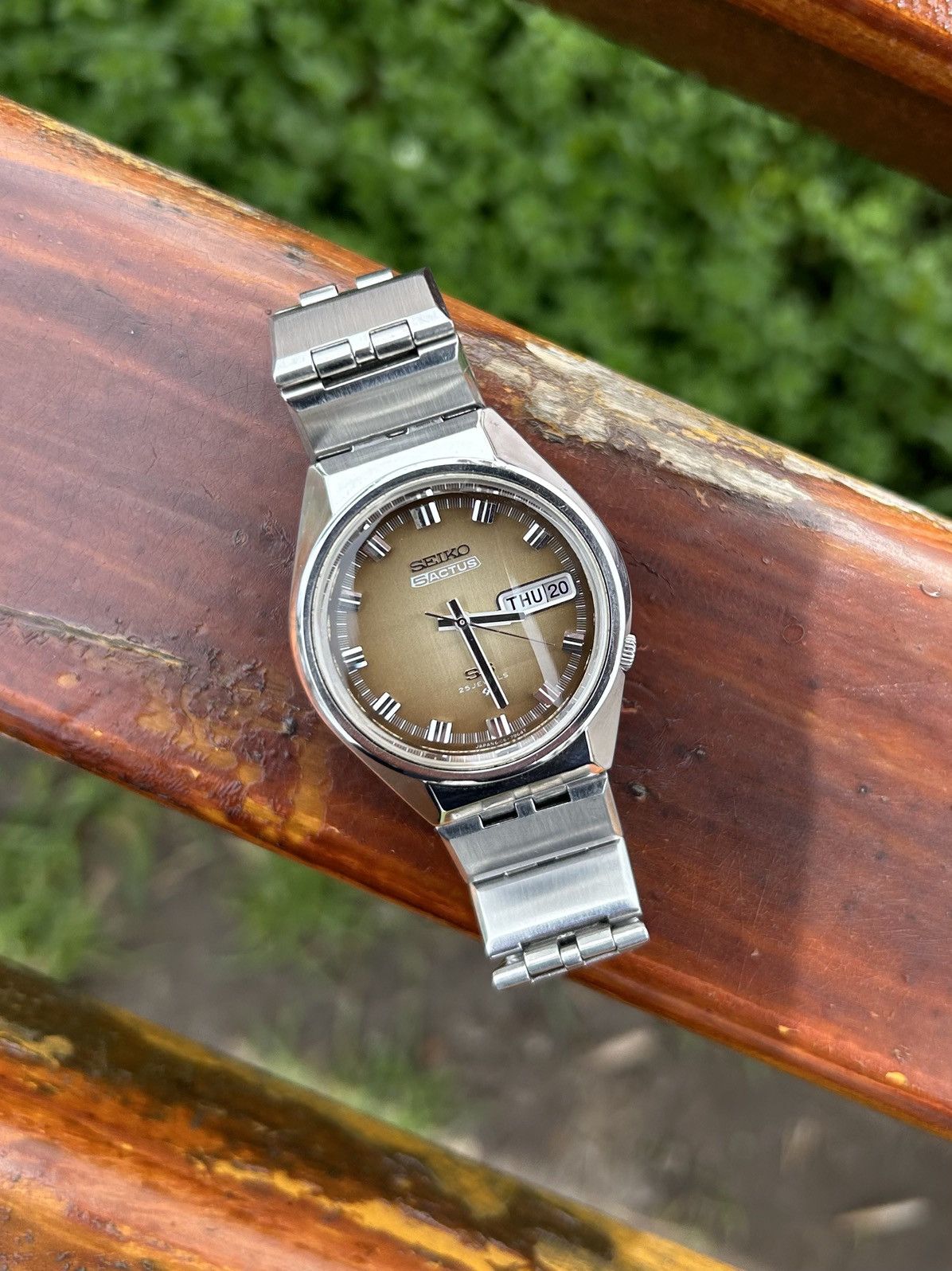 Vintage Vintage Seiko Actus SS Automatic Watch Collectible 1970s Size ONE SIZE - 21 Thumbnail