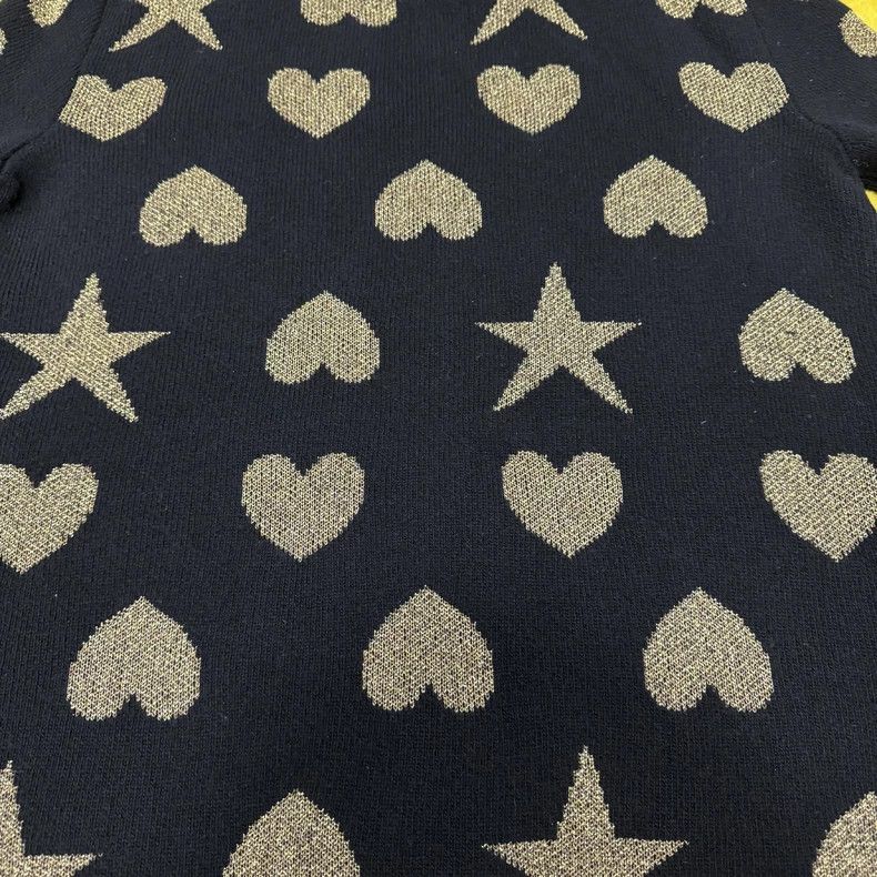 Gucci GucciGolden letter pattern design wool long-sleeved pullove Size US M / EU 48-50 / 2 - 6 Thumbnail