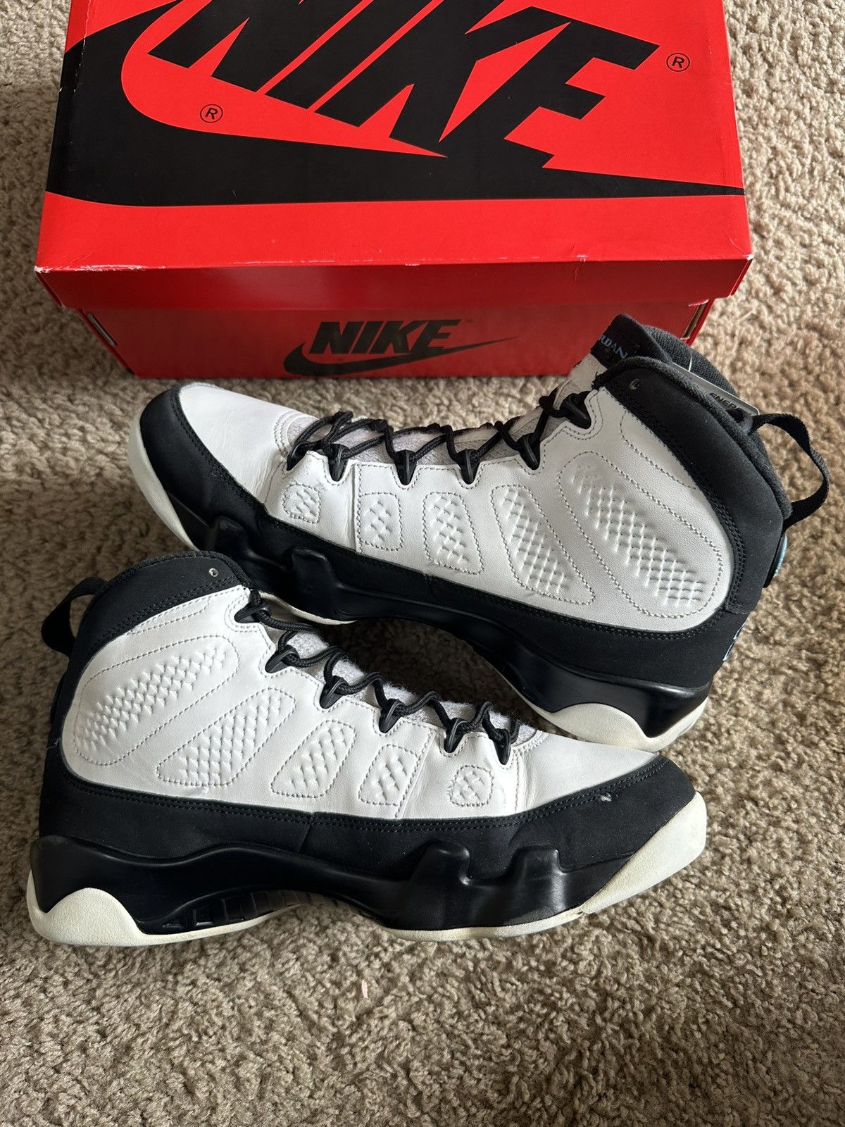 Jordan Brand Size 10 - Jordan 9 Retro University Blue (CT8019-140) Size US 10 / EU 43 - 2 Thumbnail