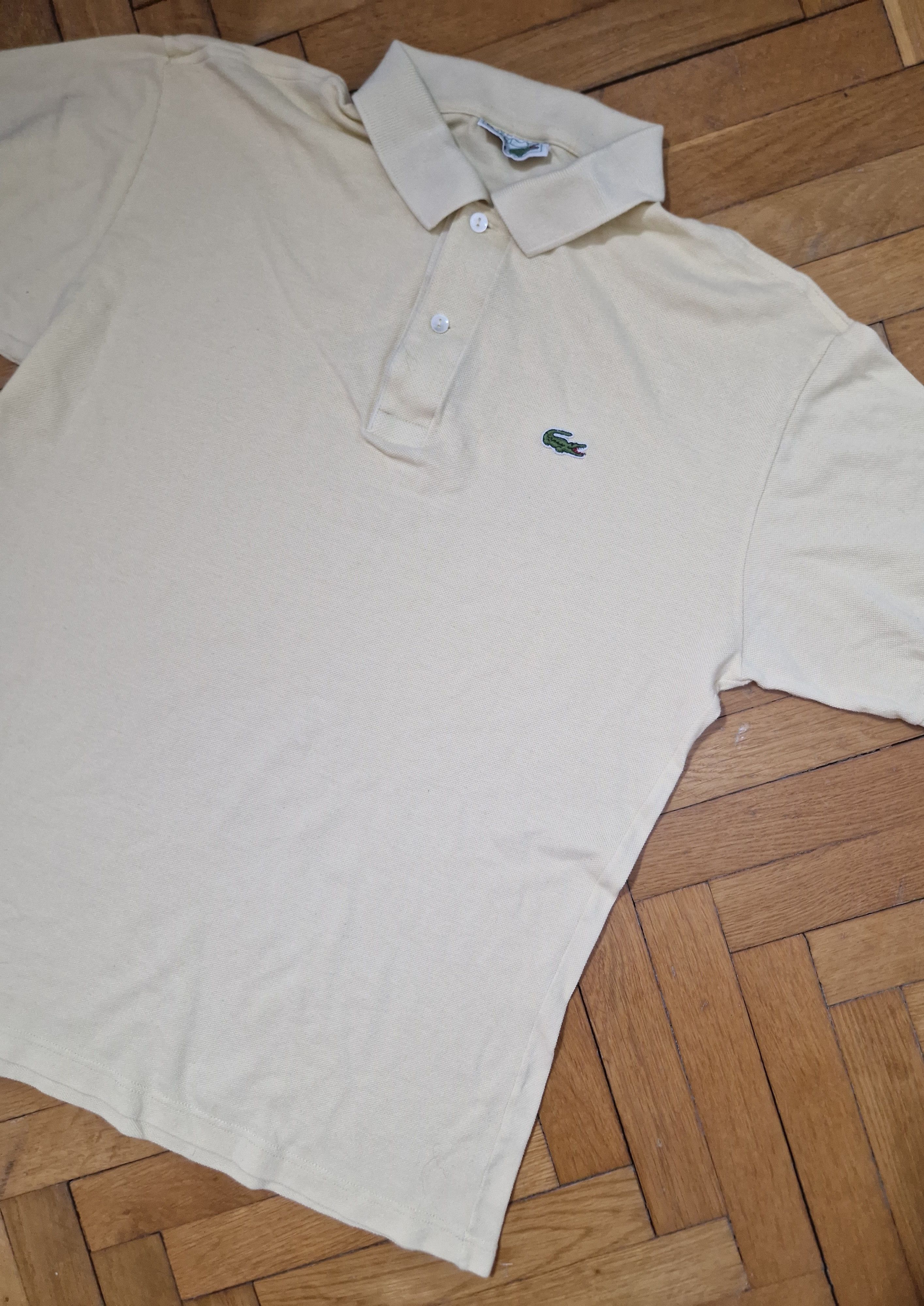 Lacoste Lacoste made in France yellow polo shirt Size US L / EU 52-54 / 3 - 4 Thumbnail