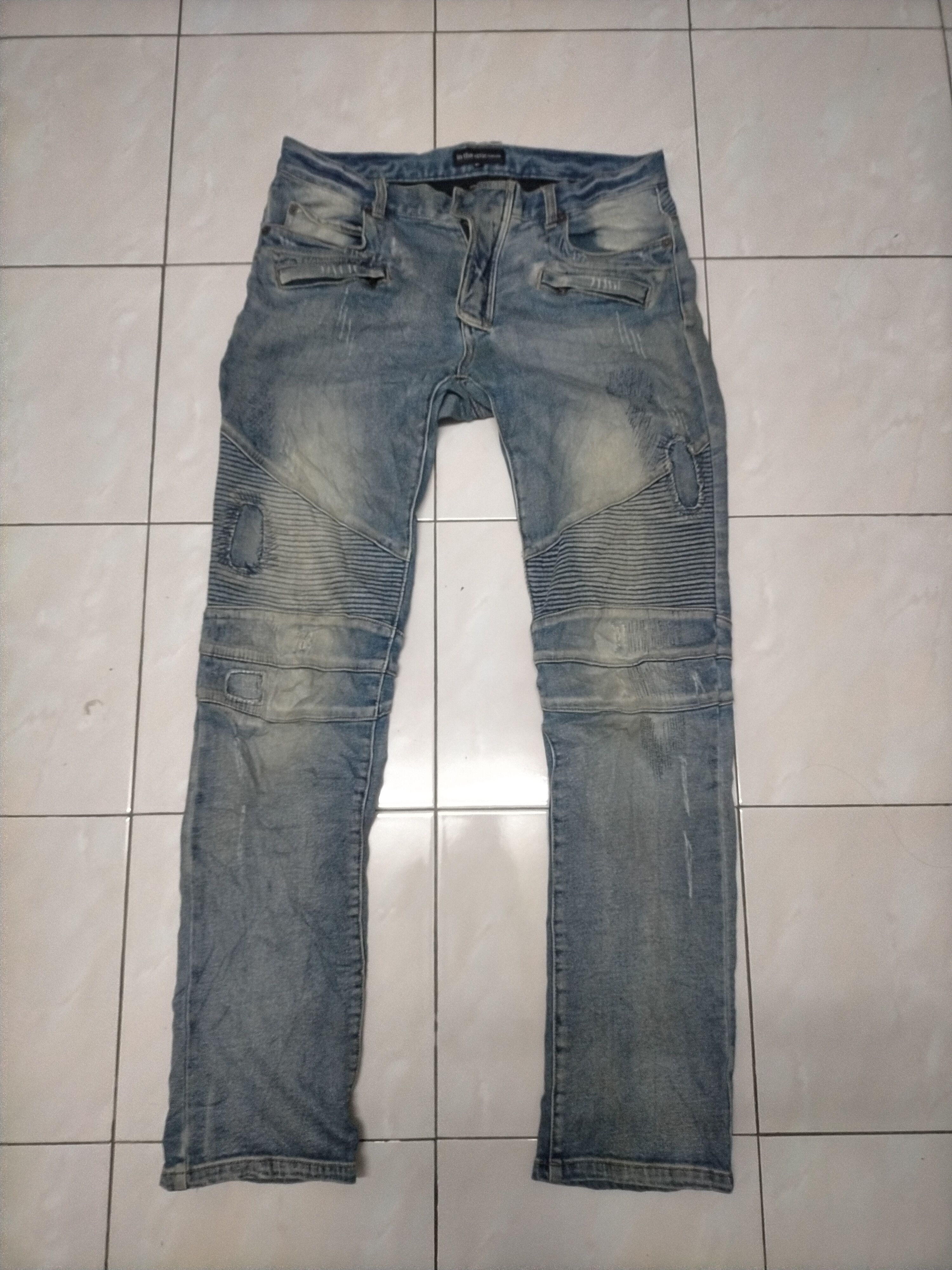 14th Addiction × In The Attic In the attic bikers pants Size US 35 - 1 Thumbnail