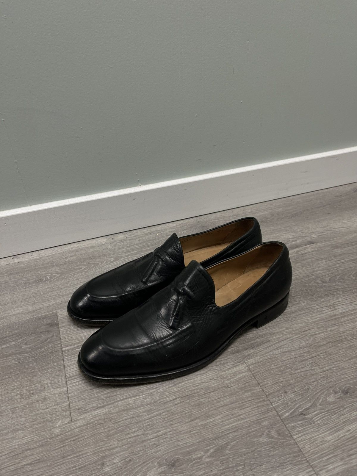 John Varvatos Fleetwood Ghosted Tassle loafer size 10. USA Eu 43 Size US 10 / EU 43 - 6 Thumbnail
