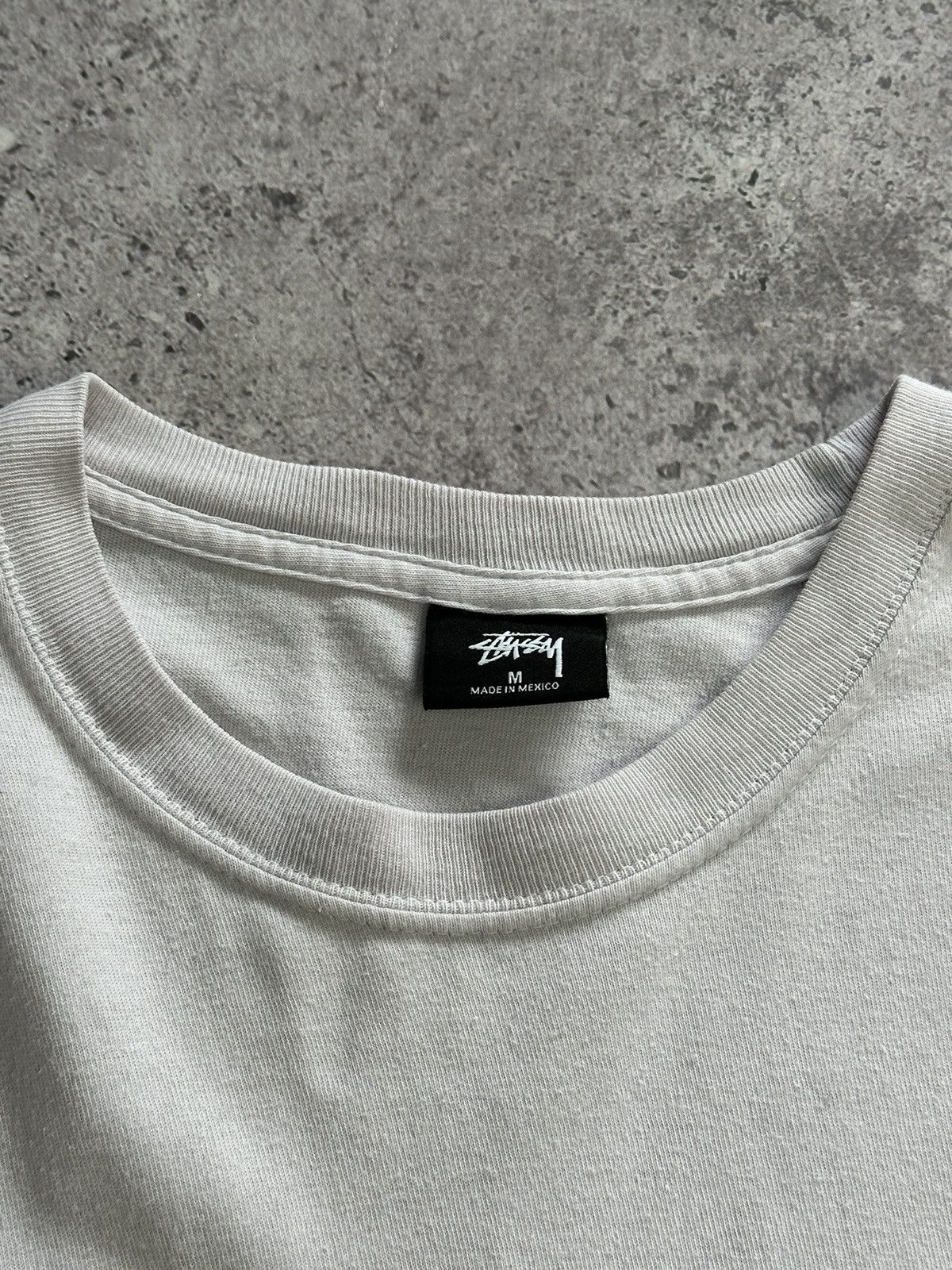 Stussy × Vintage Vintage Stussy Y2K Long Sleeve Big Logo Distressed Size US M / EU 48-50 / 2 - 12 Thumbnail