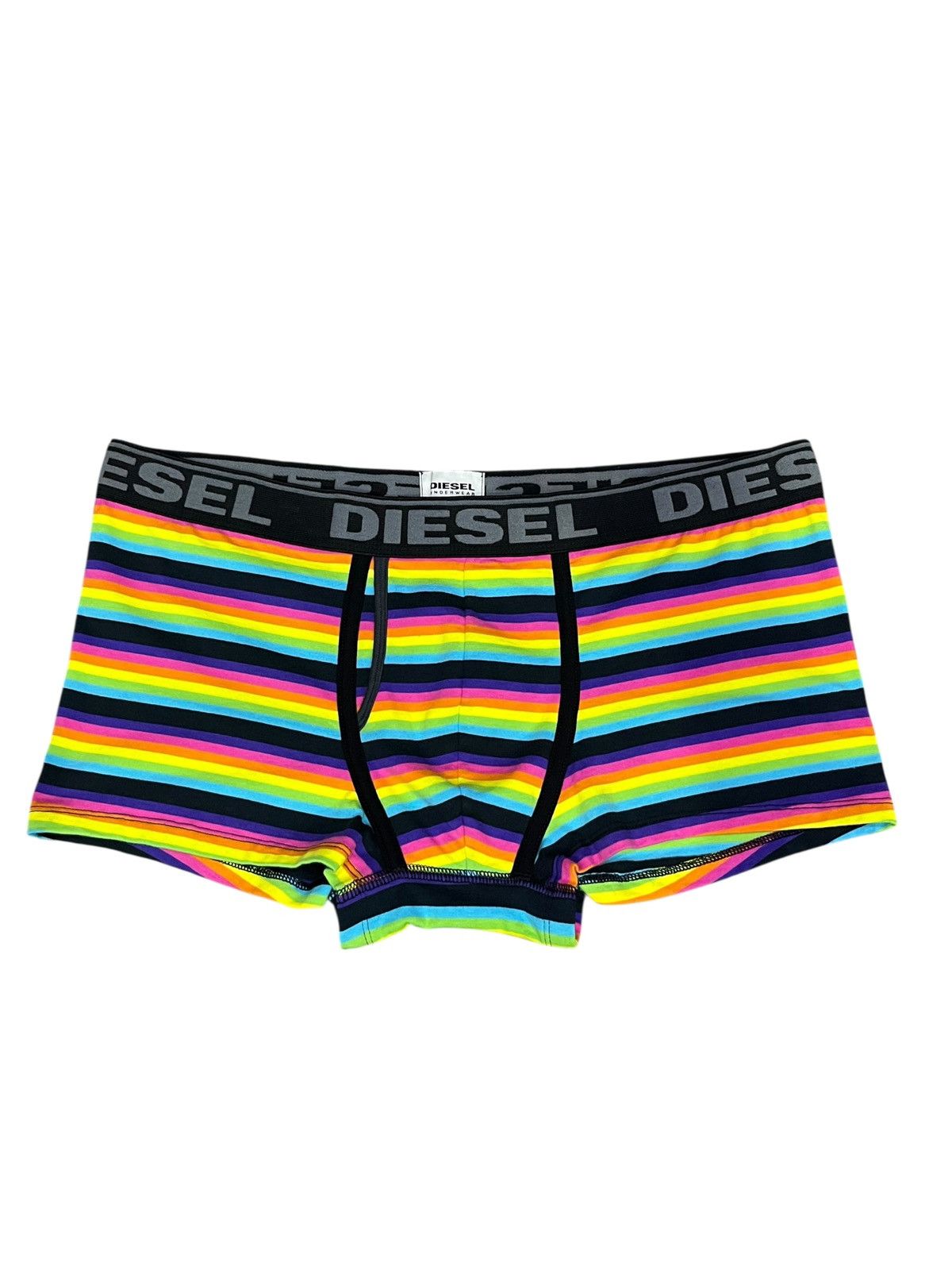 Diesel 🌈 DIESEL UNDERWEAR “Rainbow” Stripes Made In Bosnia Size US 30 / EU 46 - 2 Thumbnail