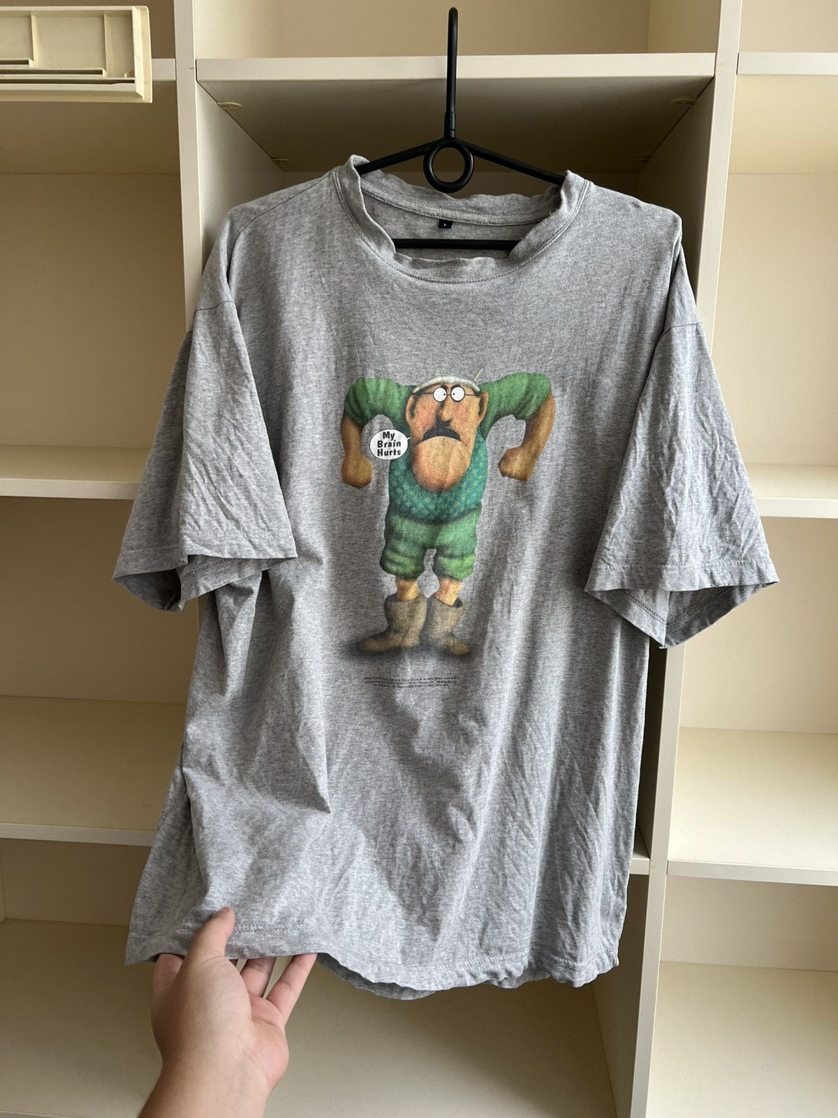 Vintage 1999 Vintage Monty Python Flying Circus My Brain Hunts Tee Size US L / EU 52-54 / 3 - 6 Thumbnail