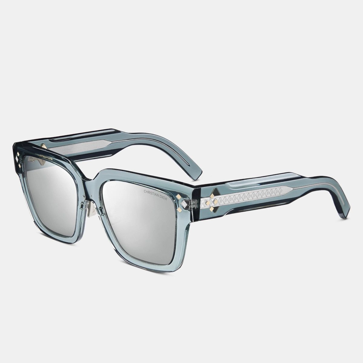Dior o1bcso1str0126 Size: OS/Cd Diamond S3F in Grey/Blue Size ONE SIZE - 1 Thumbnail