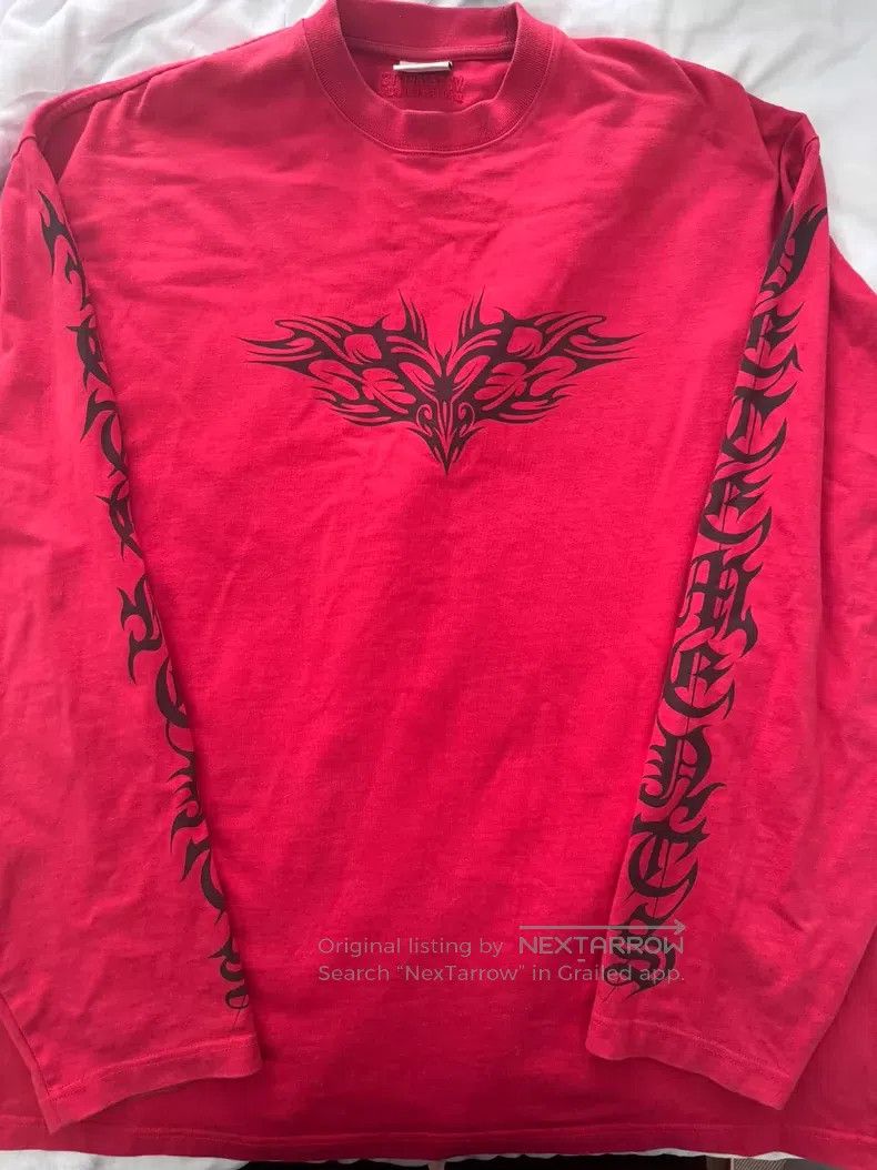 Vetements Vetements Sanskrit Long Sleeve, Red Is Hard to Find, More Size US S / EU 44-46 / 1 - 6 Thumbnail