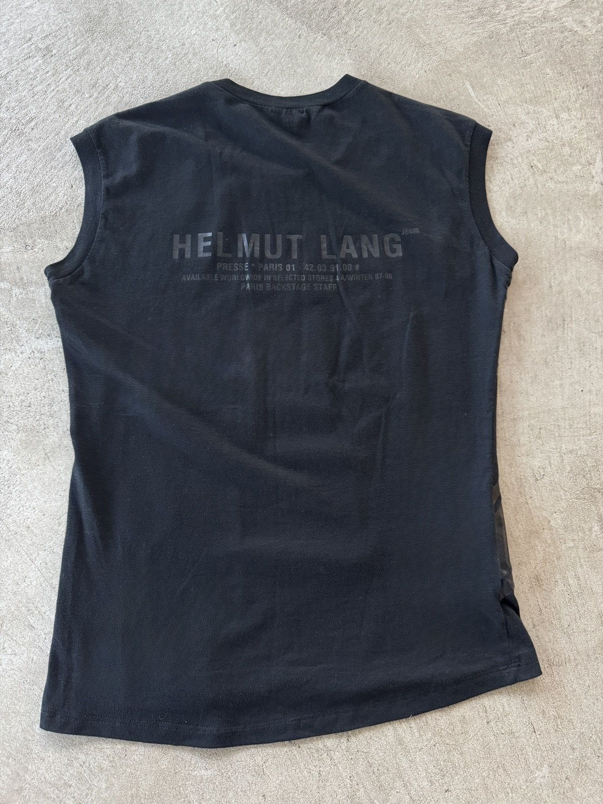 Helmut Lang Helmut Lang Union Jack AW 1997 Tank Size M / US 6-8 / IT 42-44 - 4 Thumbnail