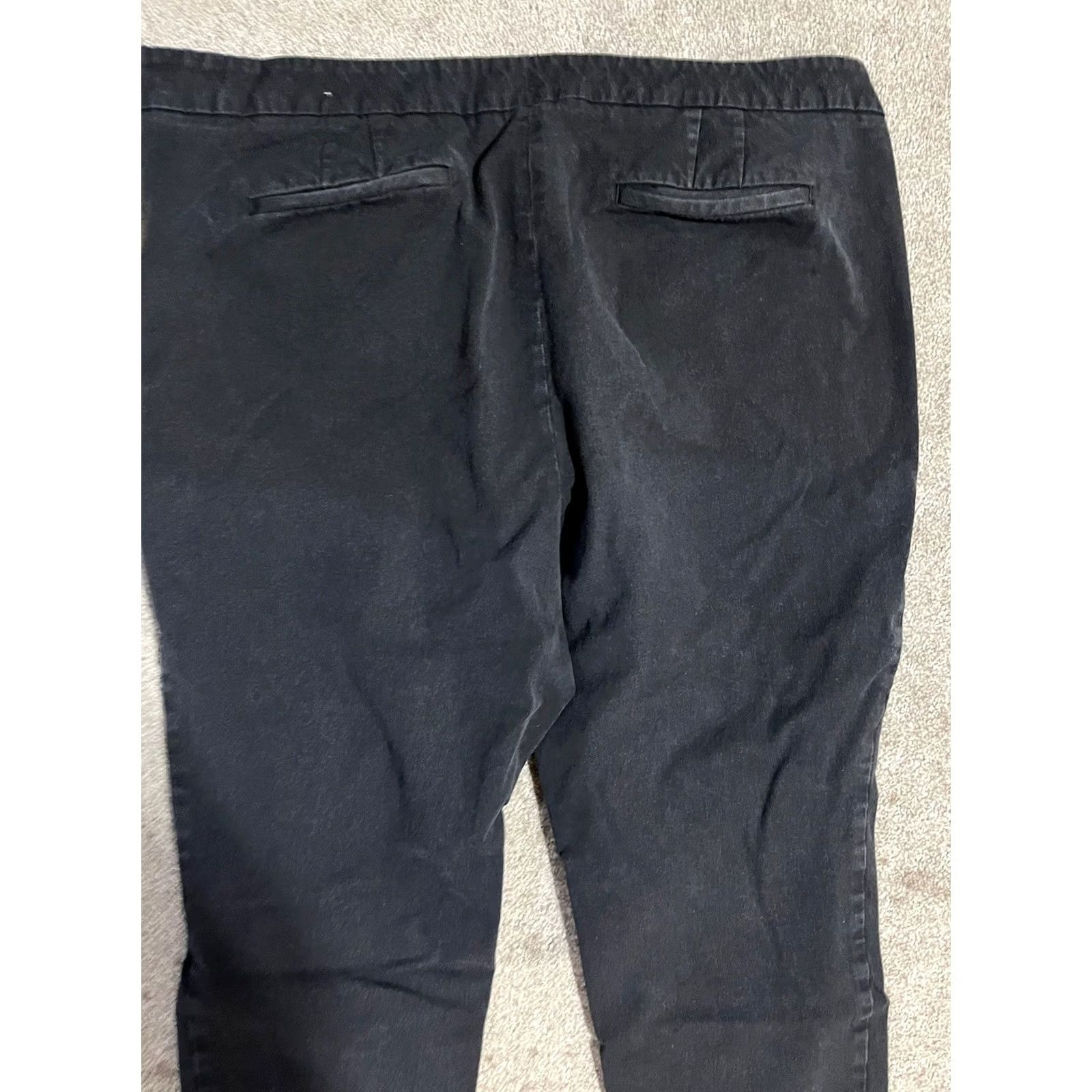 Talbots Talbots Pants Women 16P Black Chatham Ankle Pant Stretch Tapered Vintage Size 38" / US 16 / IT 52 - 4 Thumbnail
