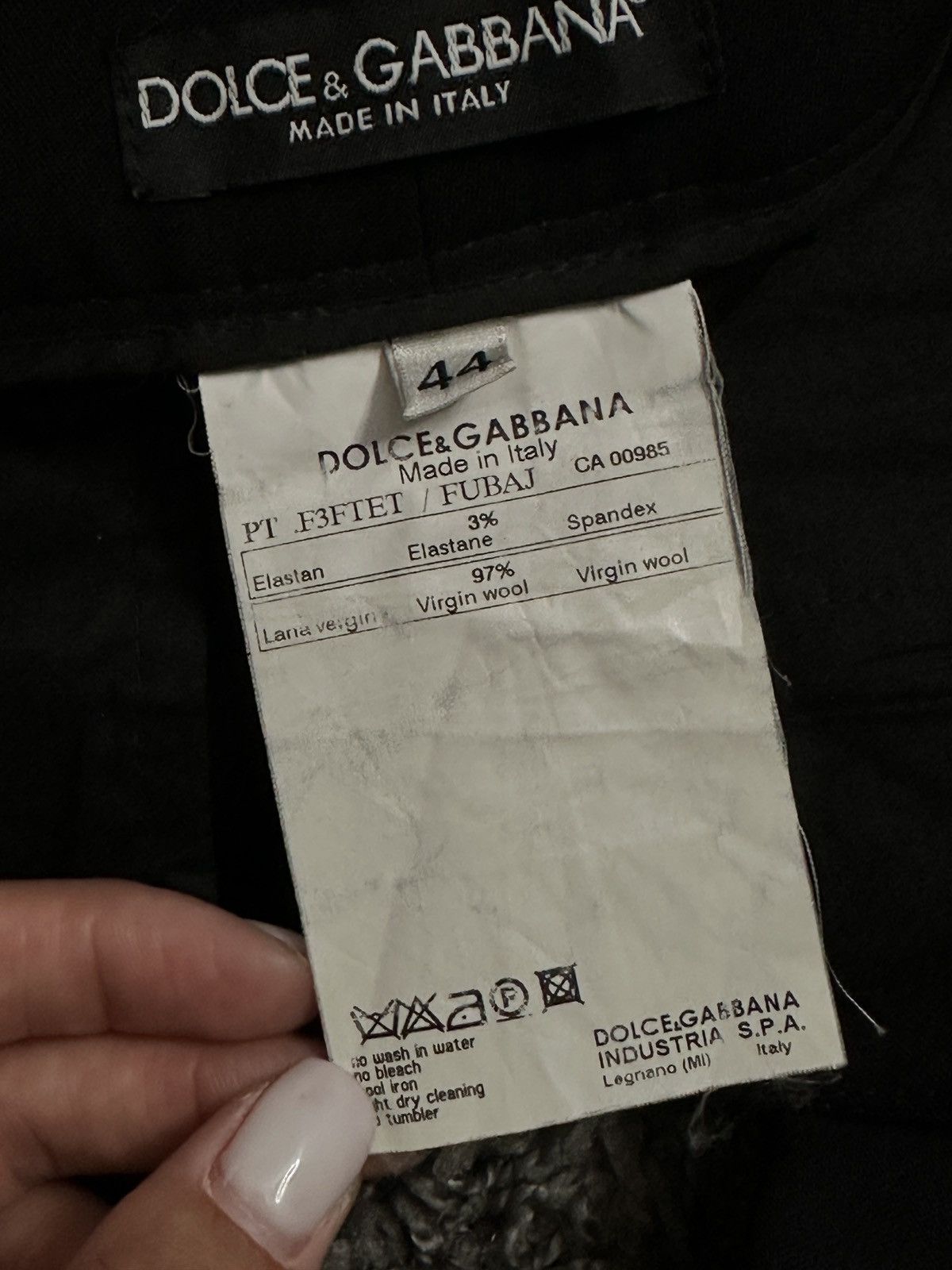 Dolce & Gabbana Dolce&Gabbana pants vintage luxury basic Size 28" / US 6 / IT 42 - 8 Thumbnail