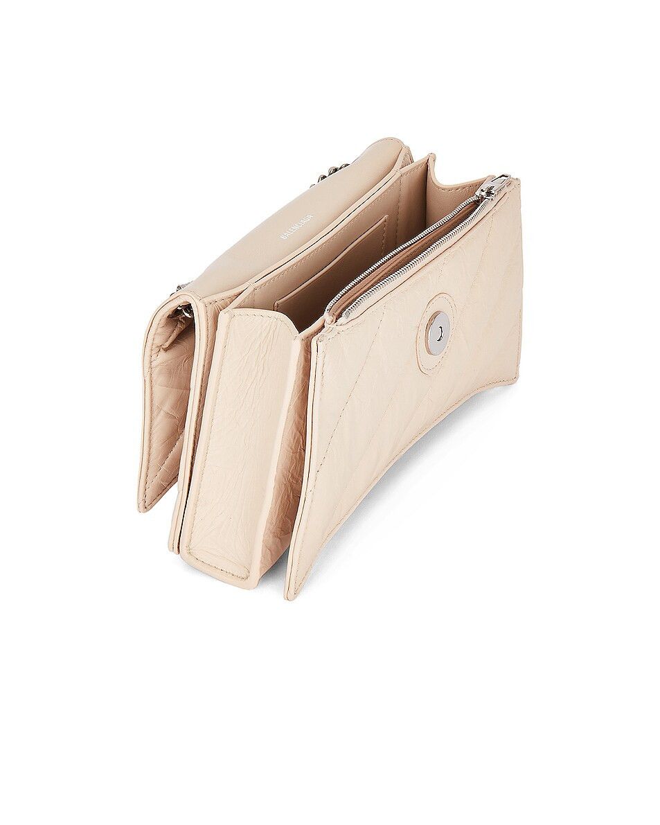Balenciaga o1srvl11e1124 Size: OS / Crush Chain XS Bag in Sand Beige Size ONE SIZE - 4 Thumbnail