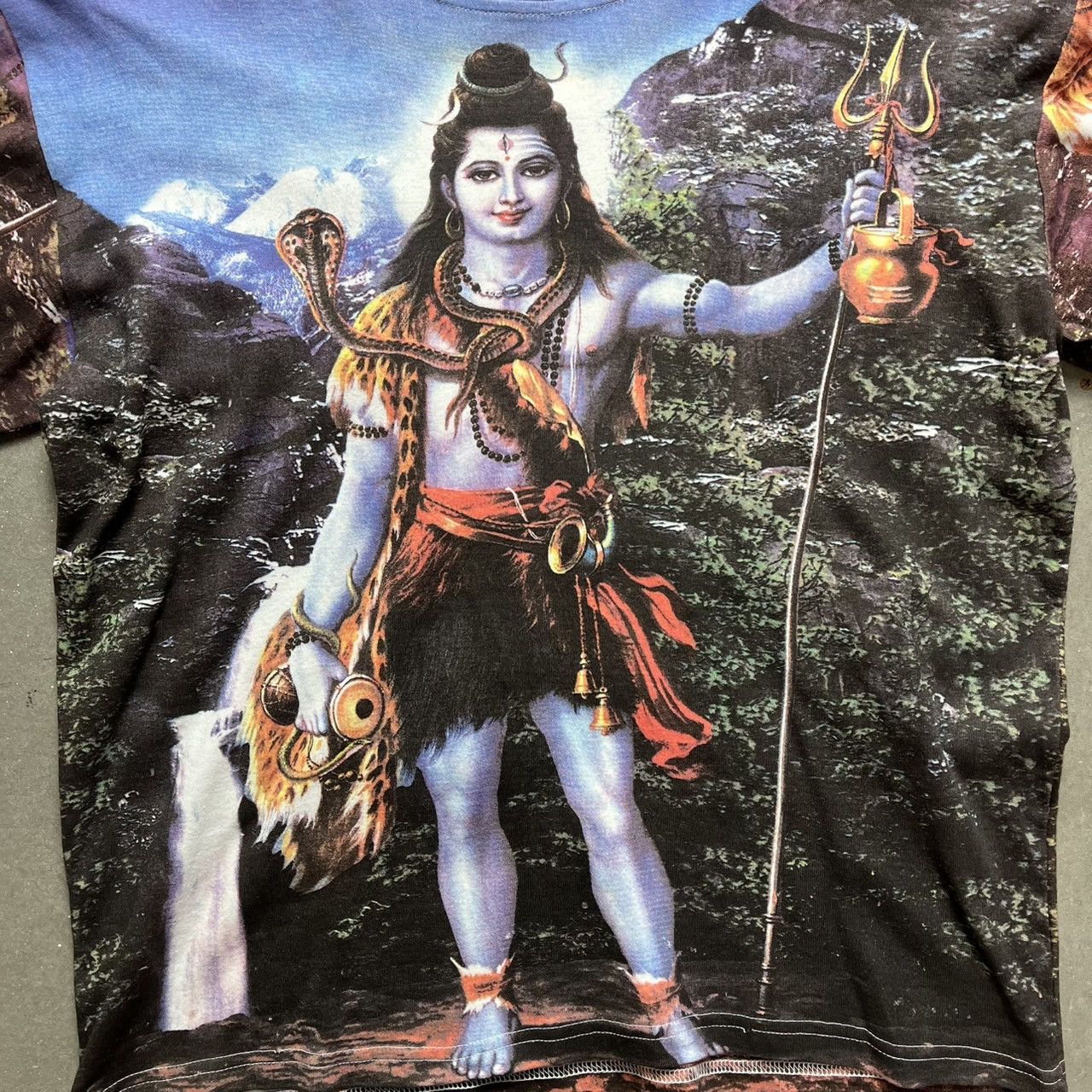 Vintage Vintage The God Shiva T-shirt Size US L / EU 52-54 / 3 - 2 Thumbnail