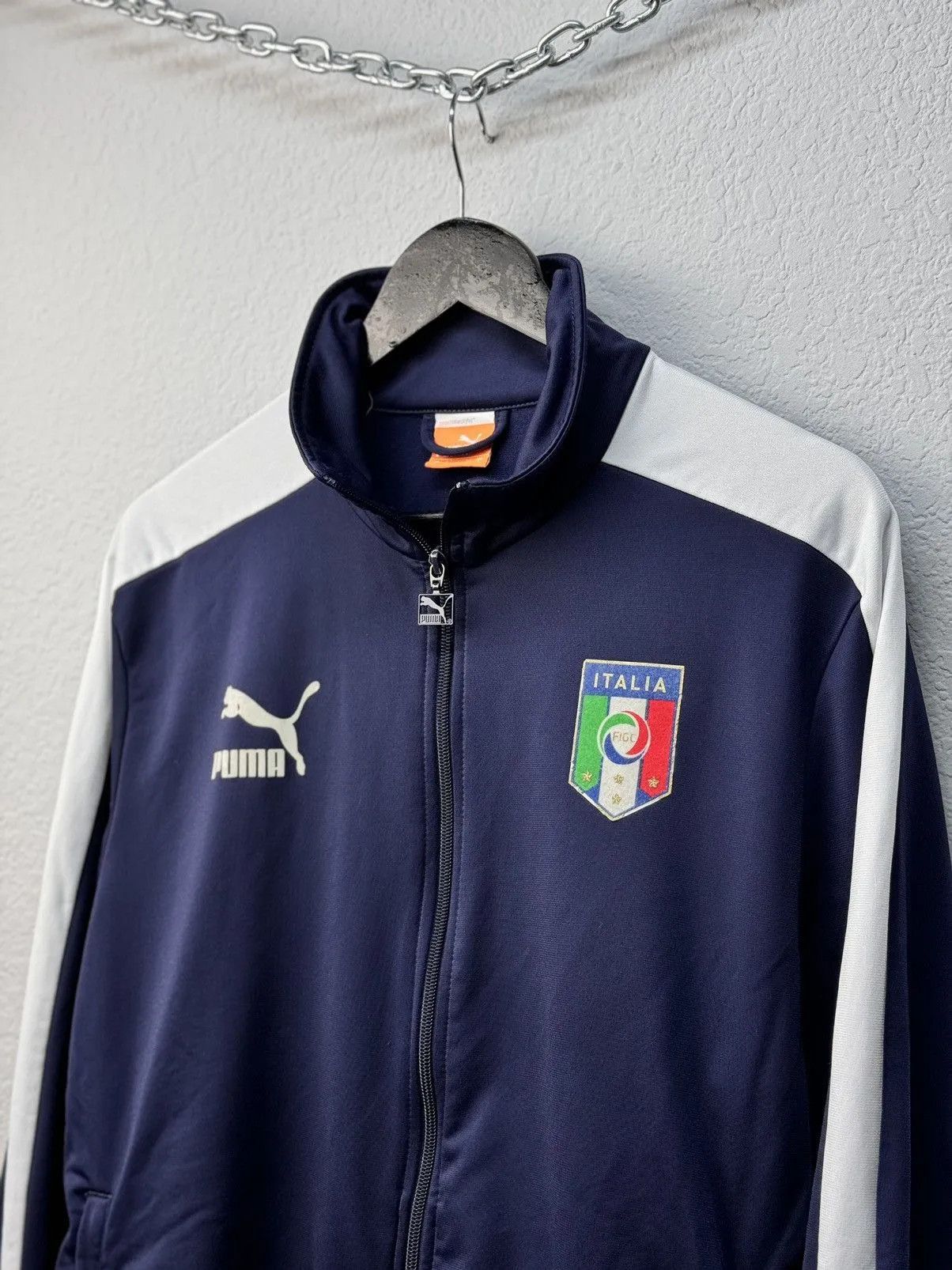 Puma × Vintage Puma Vintage Italy National Team 2012/13 Track Jacket Size M Size US M / EU 48-50 / 2 - 3 Thumbnail