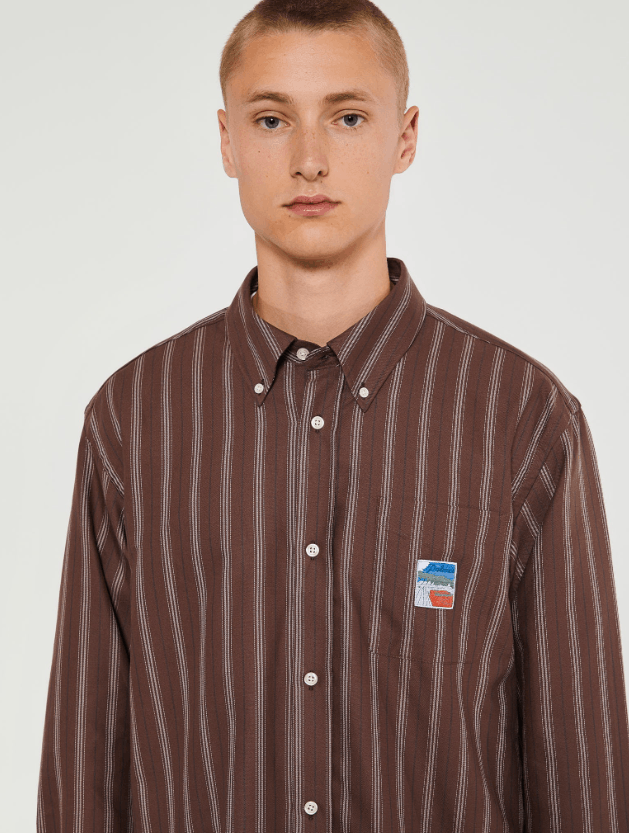 Palmes BNWT AW24 PALMES DEUCE OXFORD SHIRT 52 Size US L / EU 52-54 / 3 - 12 Thumbnail