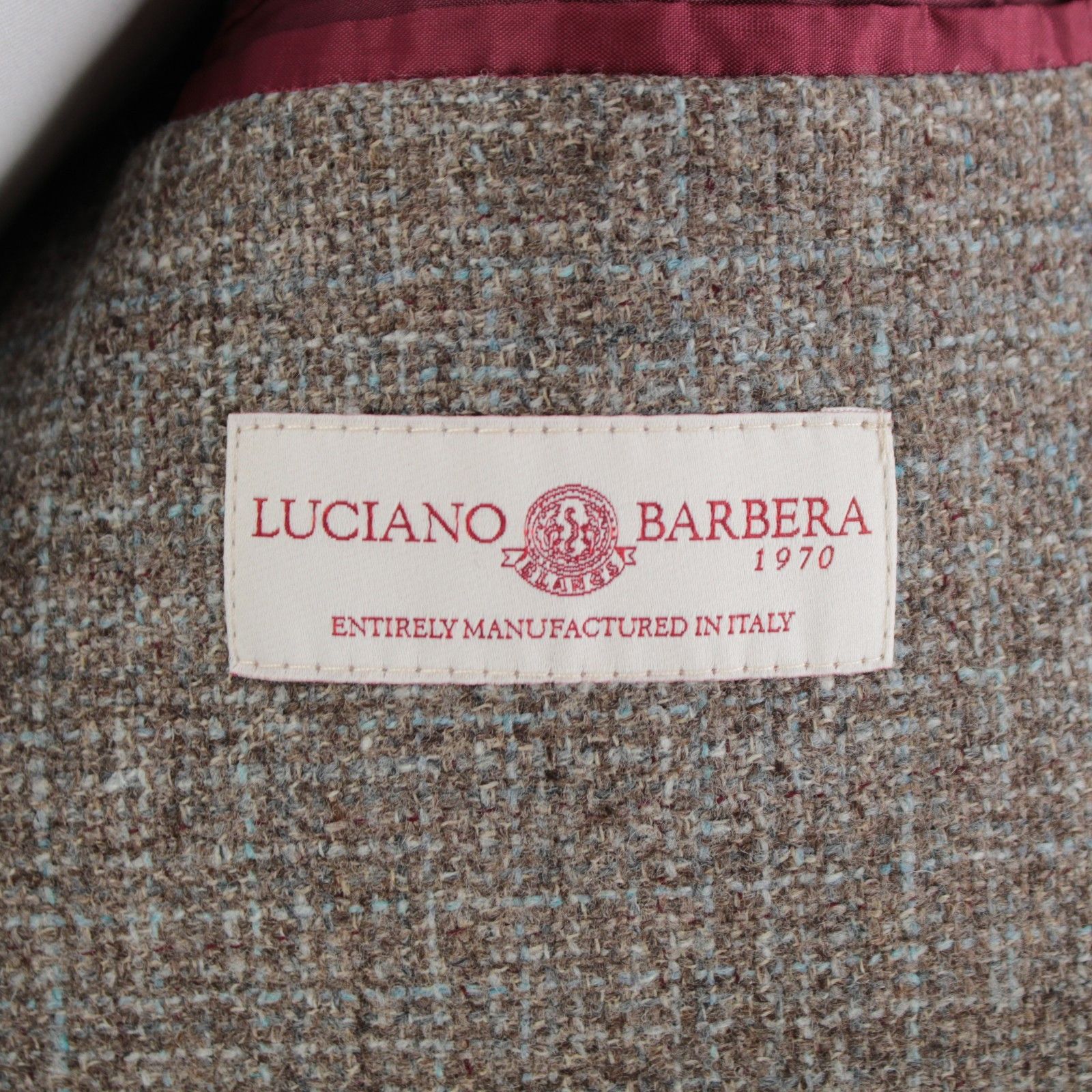 Luciano Barbera Luciano Barbera Sport Coat Size 40 US in Brown Size 40R - 7 Thumbnail