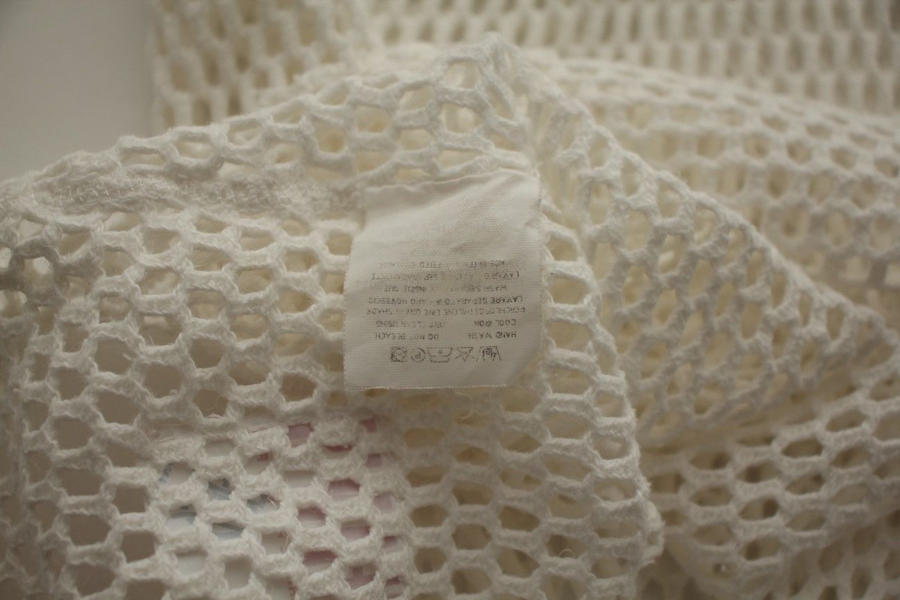 Jean Paul Gaultier Jean Paul Gaultier Fishnet Top White S Size S / US 4 / IT 40 - 7 Thumbnail