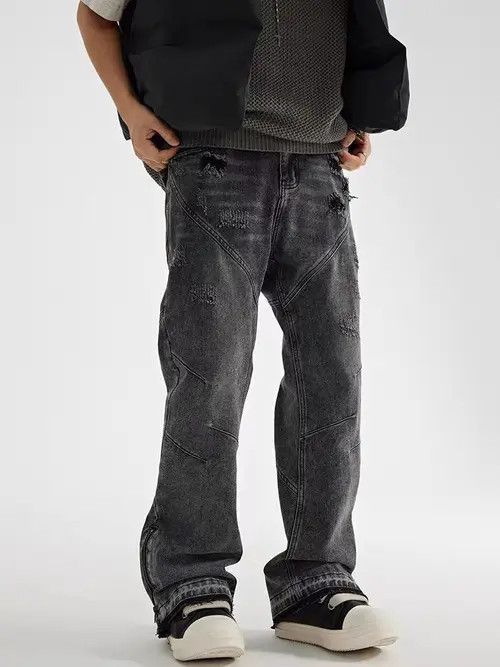 VIBE Vintage loose street hip-hop ripped jeans size 34 Size US 34 / EU 50 - 2 Thumbnail