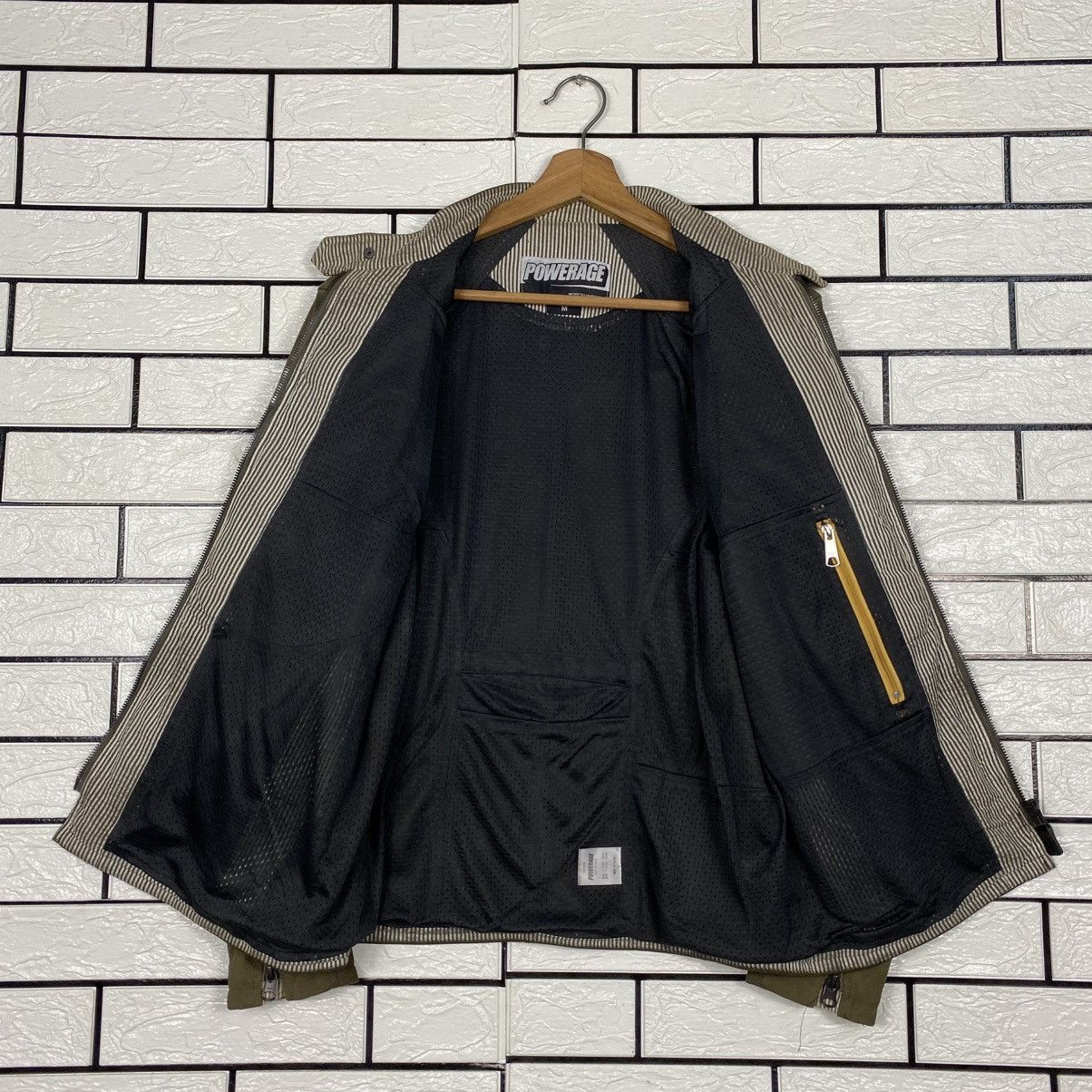 Japanese Brand 📌Powerage Motorcycle Equipment Racing Jacket Biker Size US M / EU 48-50 / 2 - 15 Thumbnail