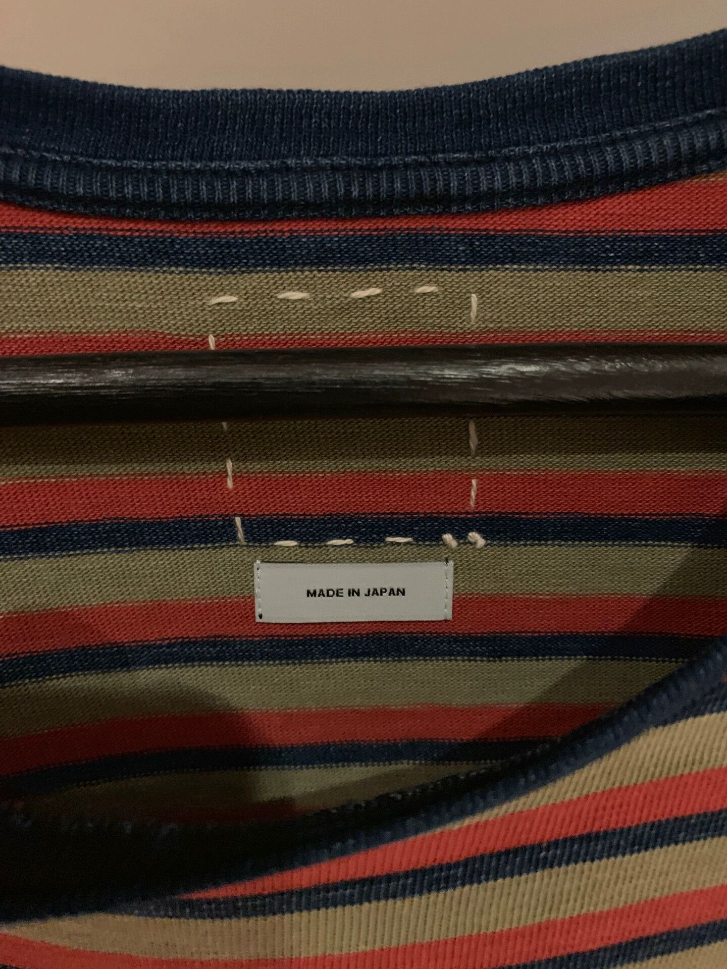 Visvim visvim trois border tee size 2 new with accessories Size US M / EU 48-50 / 2 - 4 Thumbnail