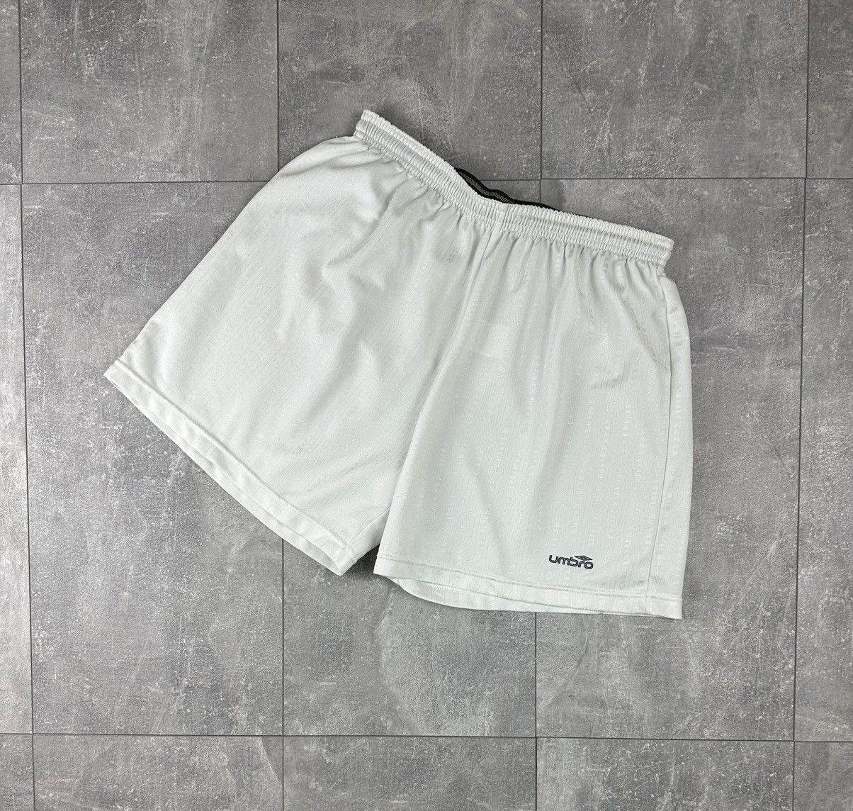 Umbro Umbro Mens Vintage Retro Polyester Small Logo Short Size US 34 / EU 50 - 2 Thumbnail
