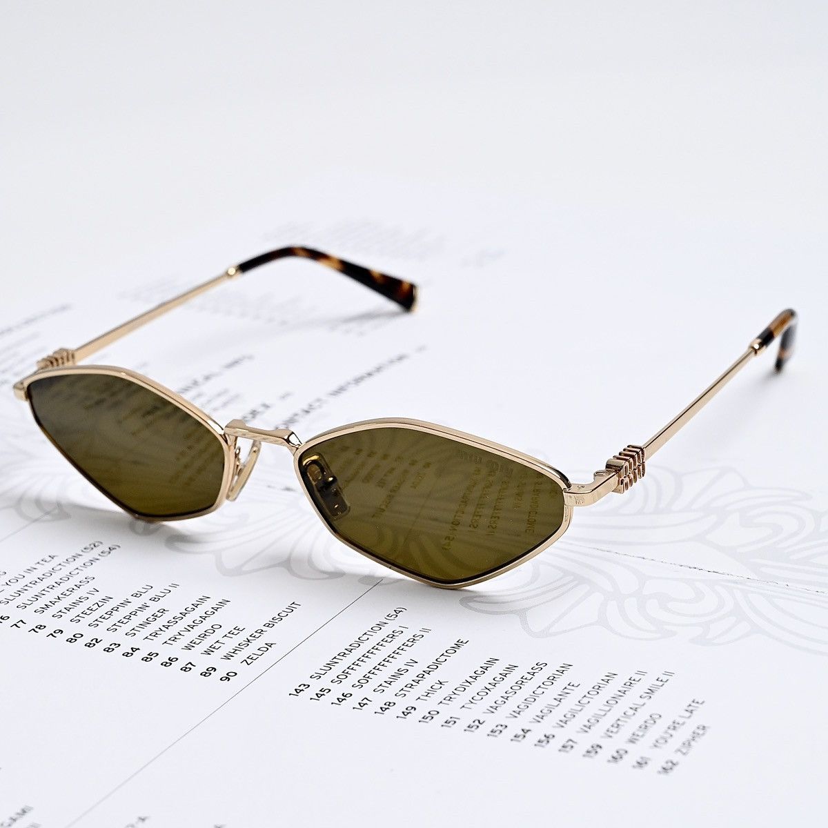 Miu Miu MIU MIU 0MU 0MU 56ZS SUNGLASSES Size ONE SIZE - 2 Thumbnail