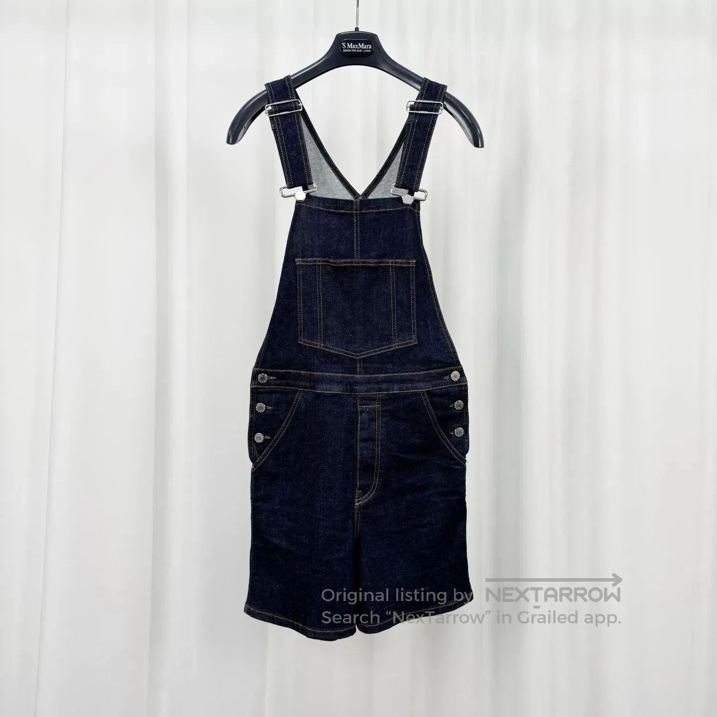 Givenchy Givenchy Washed Denim Leather Patch Overalls. Size US 34 / EU 50 - 1 Thumbnail