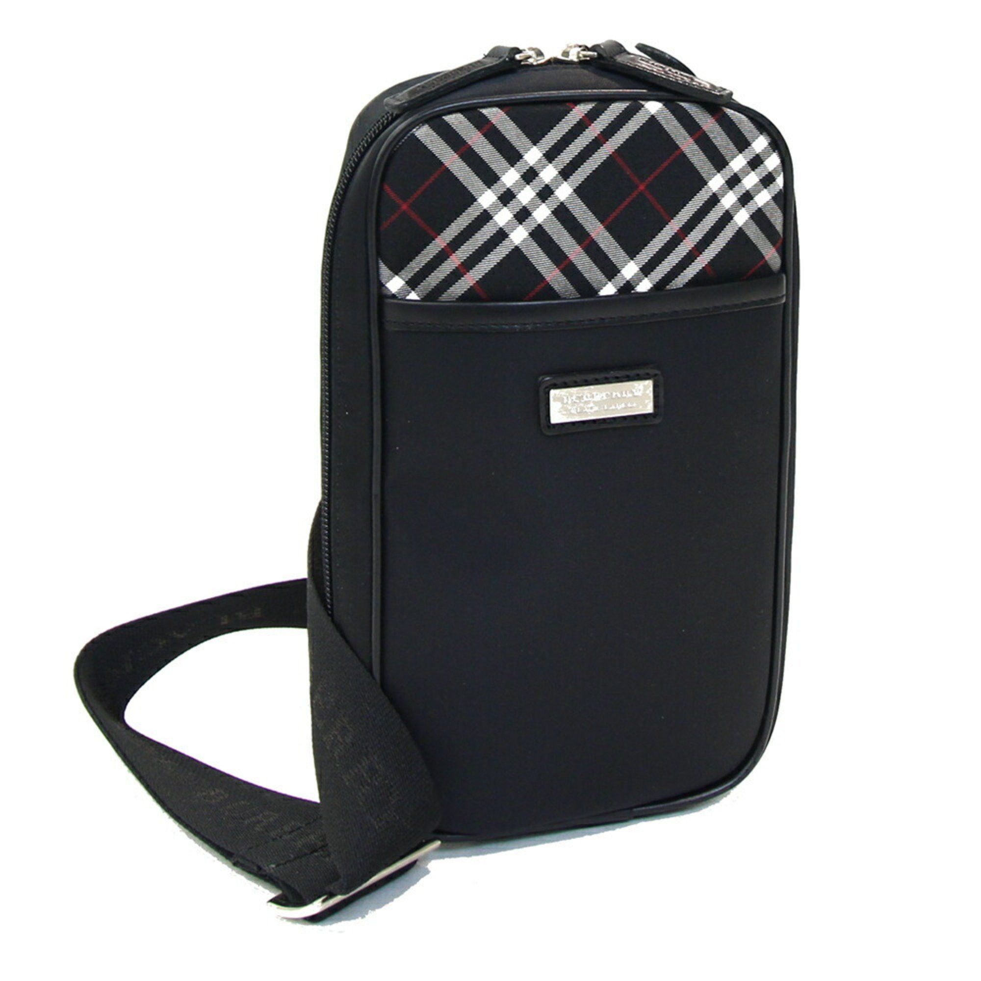 Burberry Burberry Black Label Body Bag BKL34-014-05 Nylon Leather Shoulder Crossbody Nova Check Men's BURBERRY BLACKLABEL Size ONE SIZE - 1 Thumbnail
