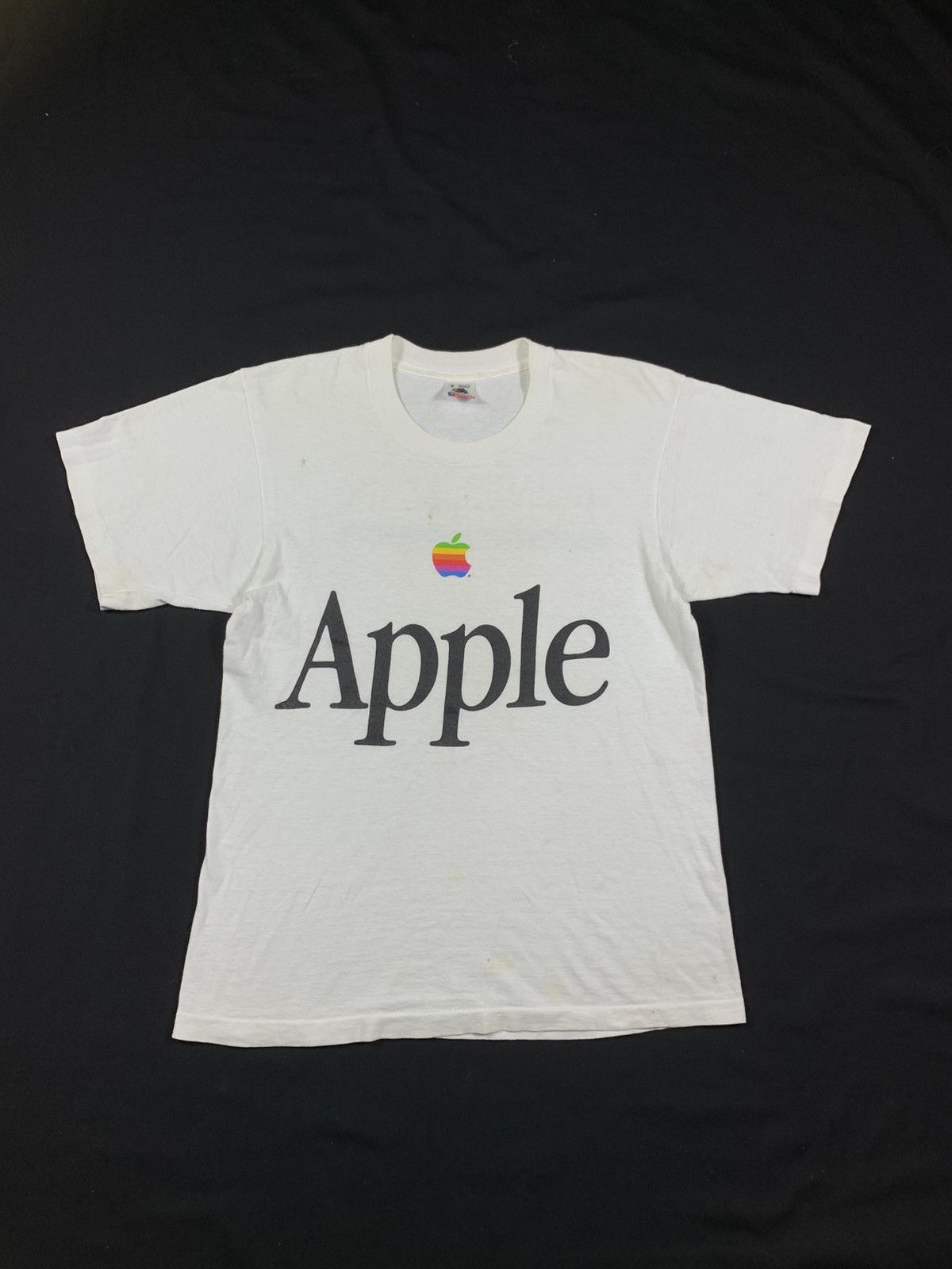 Apple Vintage Apple Rainbow Logo Computers Size US M / EU 48-50 / 2 - 1 Thumbnail
