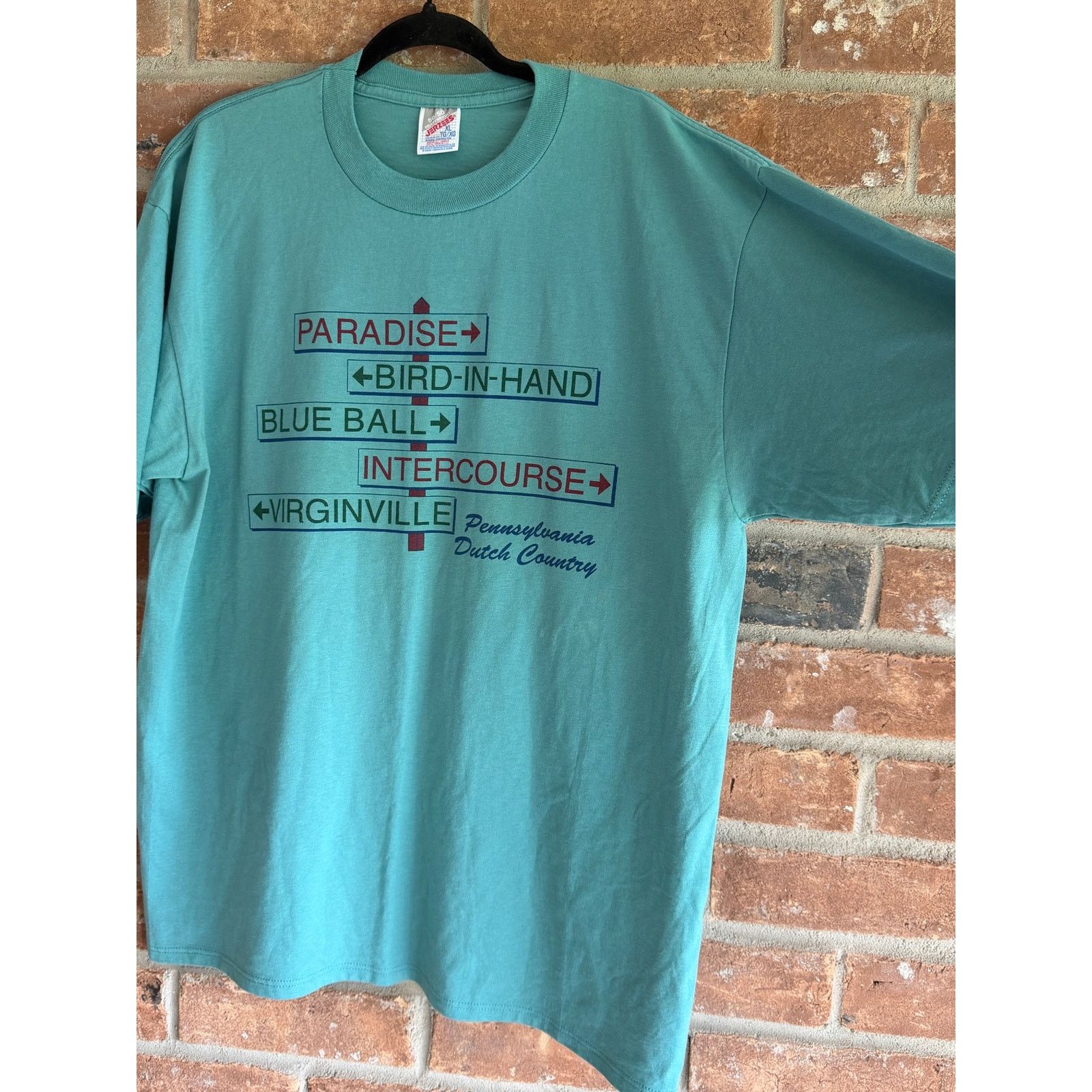Jerzees Vintage Dutch Country Paradise Tee XL USA Made Size US XL / EU 56 / 4 - 3 Thumbnail