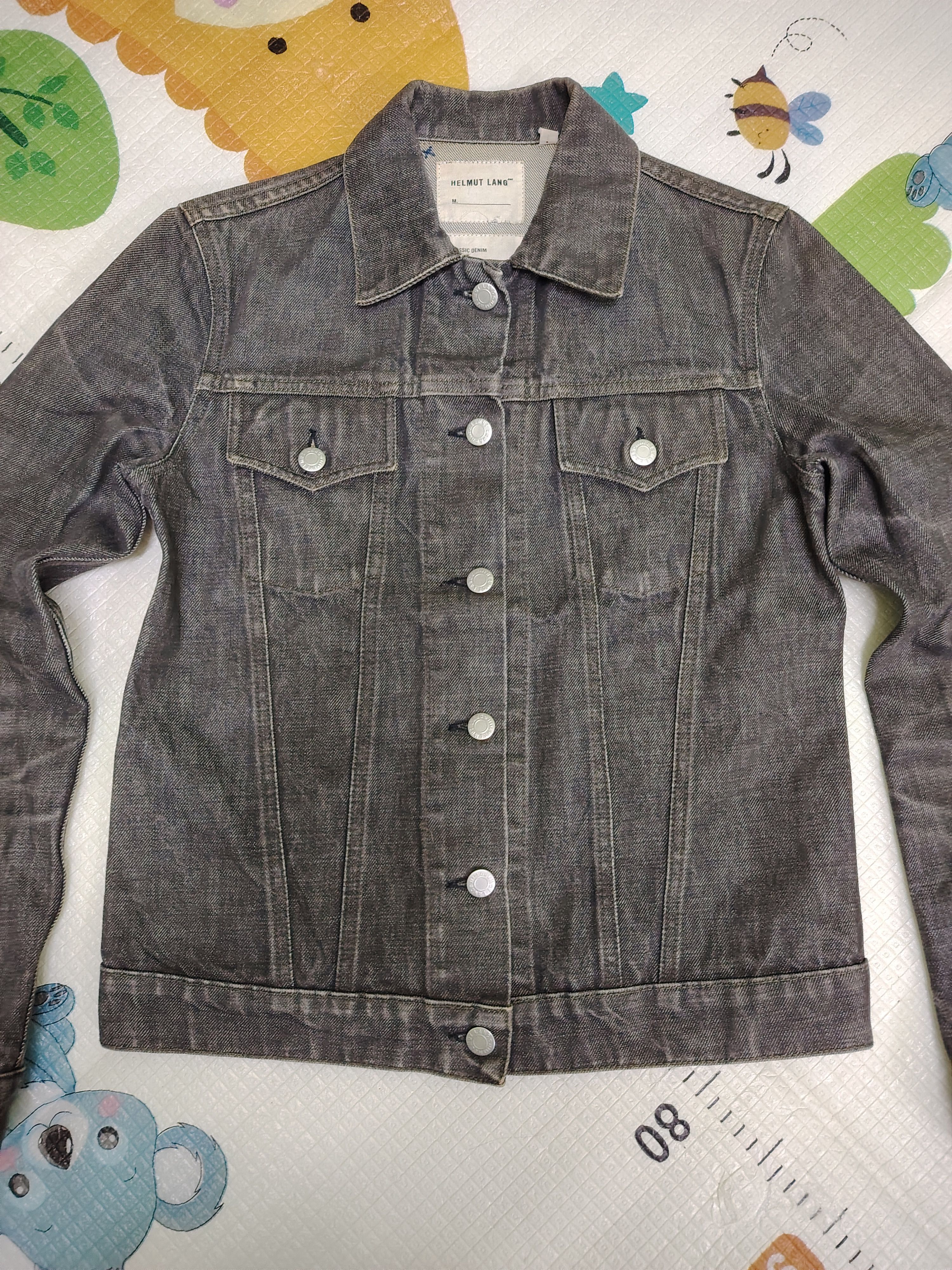 Helmut Lang Vintage Helmut Lang Black Classic Denim Jacket 1999 Italy 38 Size XS / US 0-2 / IT 36-38 - 3 Thumbnail