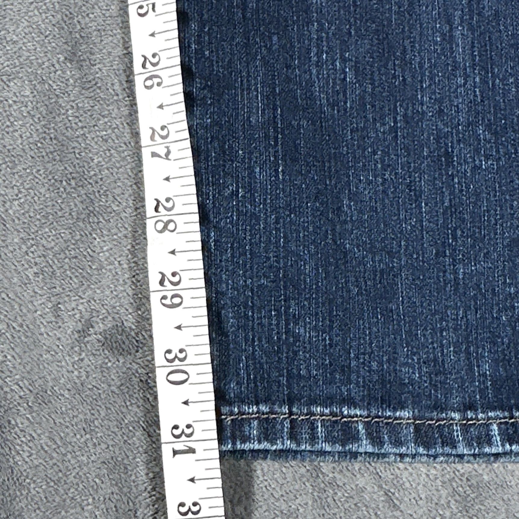 Mavi Mavi Jake Jeans Mens 33x32 Blue Slim Skinny Leg Stretch Denim Medium Wash Pants Jeans Size US 33 - 5 Thumbnail