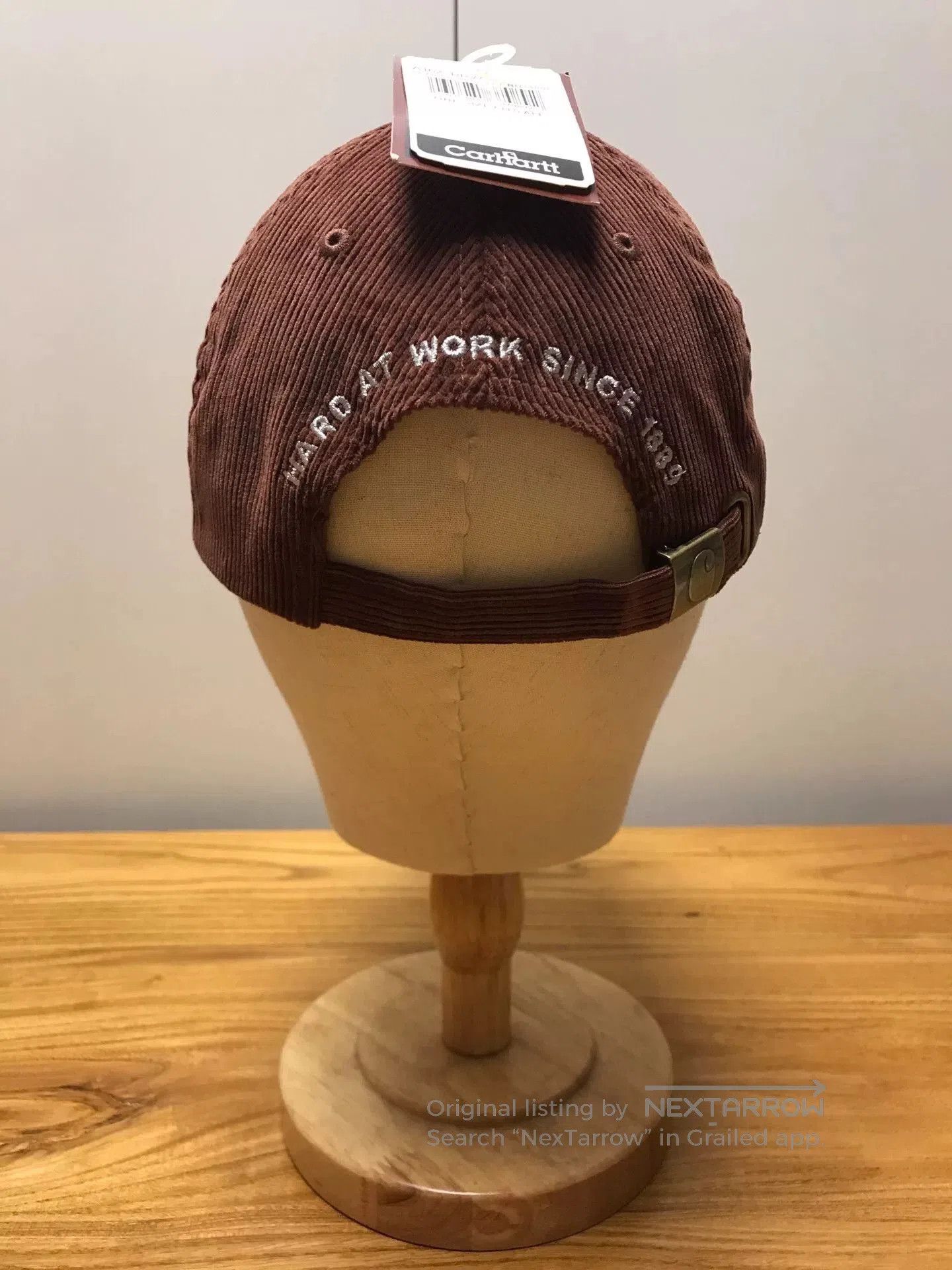 Carhartt Carhartt A162 BRW Corduroy Baseball Cap. Size ONE SIZE - 3 Thumbnail
