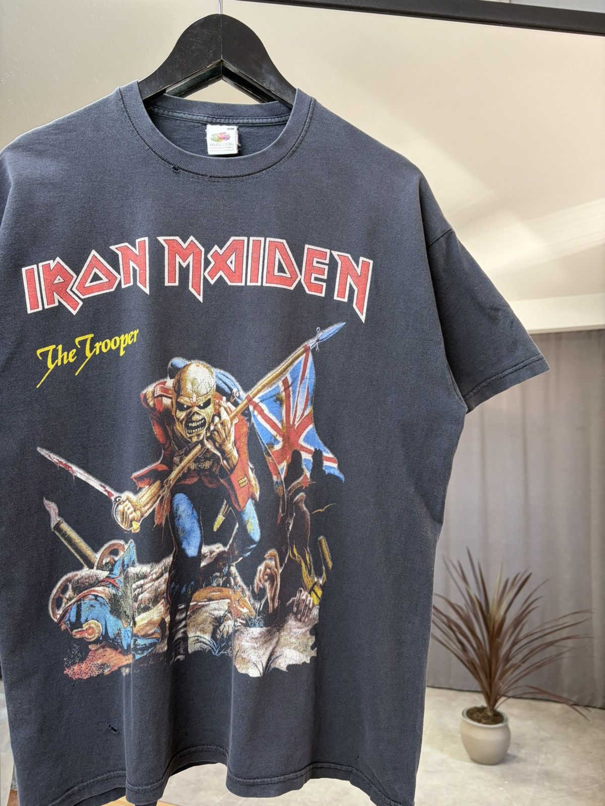 Iron Maiden Iron Maiden “The Trooper” T-Shirt Black Vintage Double-Sided Size US M / EU 48-50 / 2 - 4 Thumbnail