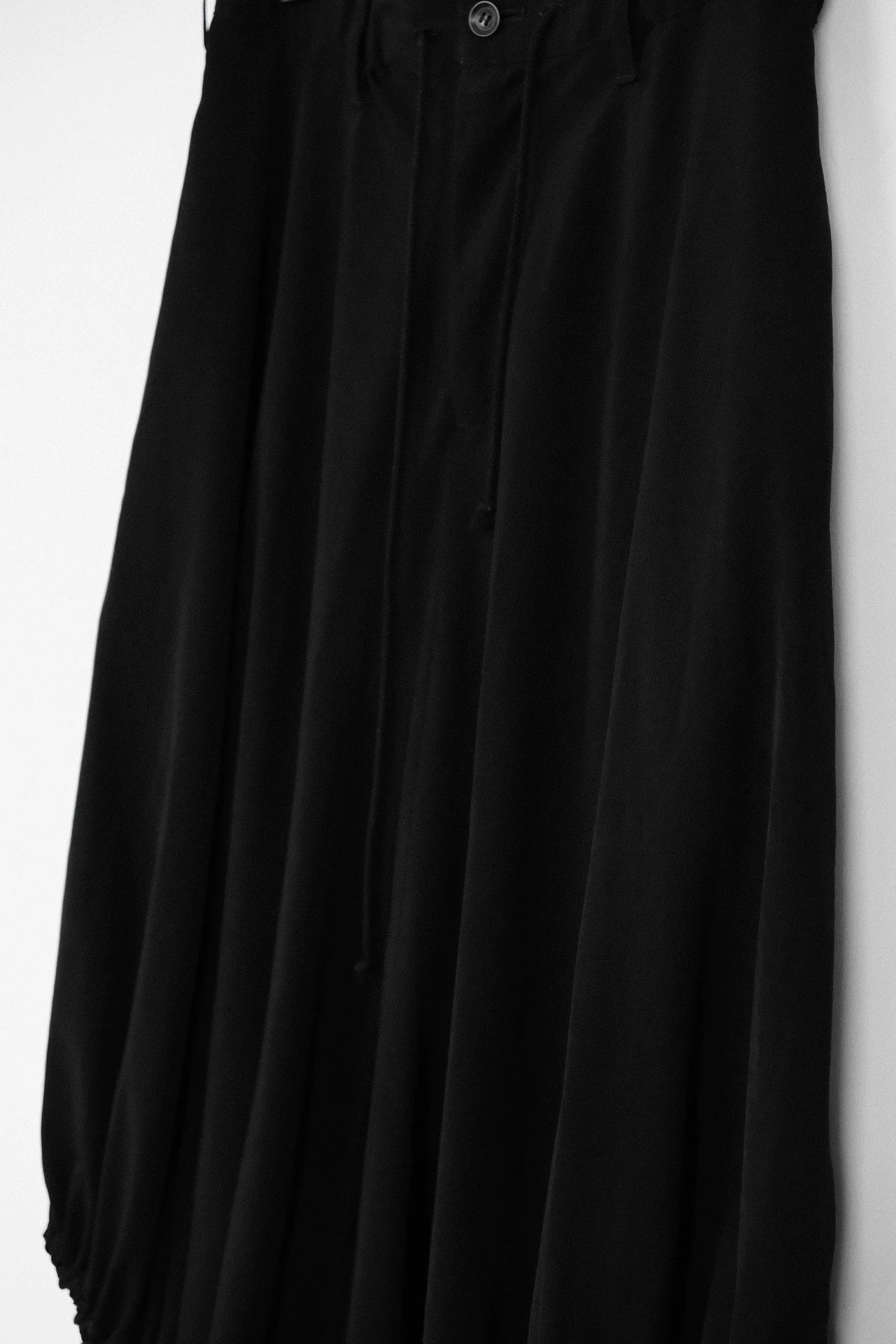 Yohji Yamamoto Yohji Yamamoto 19SS Vtg Triacetate Wide-Leg Pants Unisex Size 26" / US 2 / IT 38 - 6 Thumbnail
