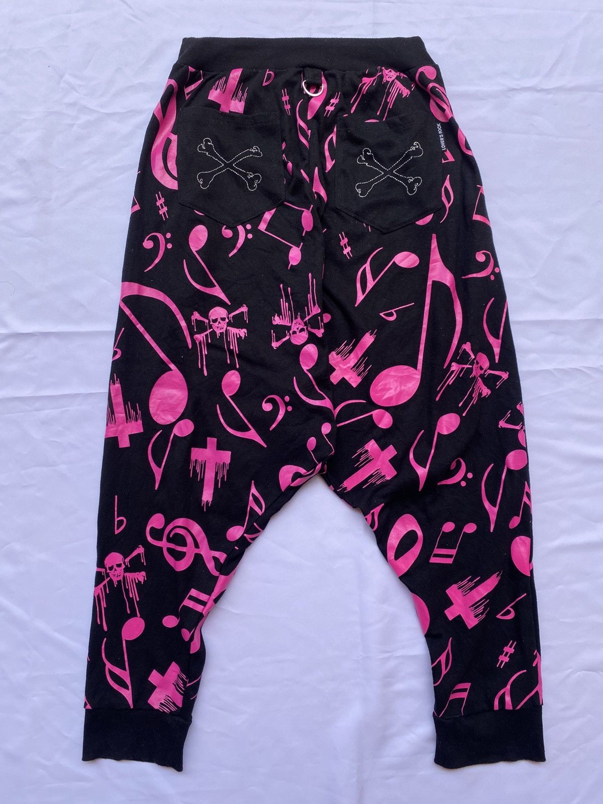 Japanese Brand ❗️OFFER❗️Superlovers Lovers Rock Overprint Harem Pants Size US 26 / EU 42 - 1 Thumbnail