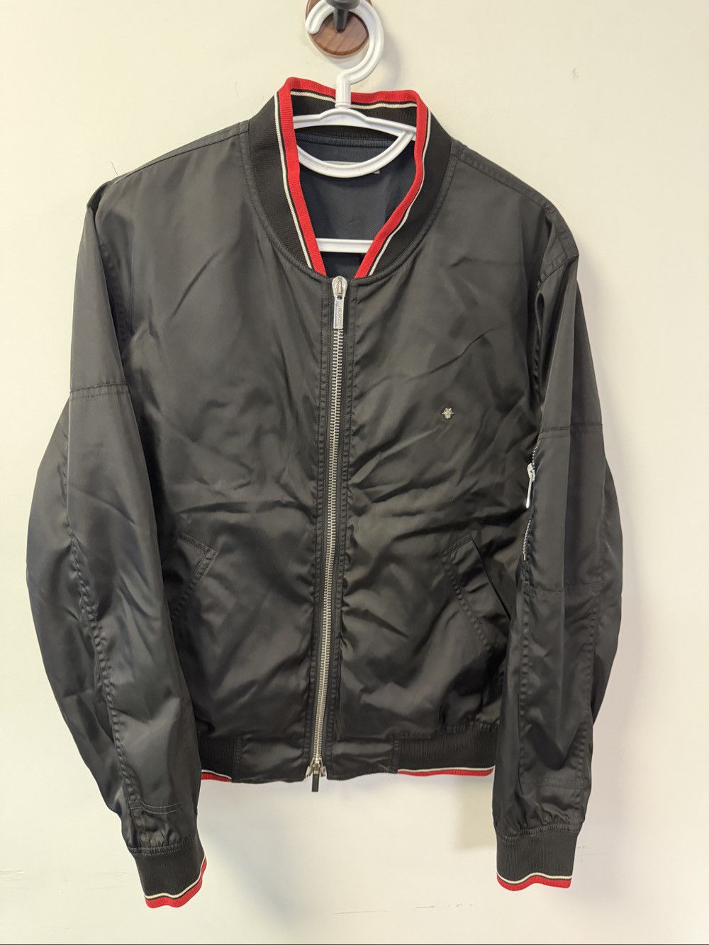 Dior Dior Bee Logo Bomber Jacket Size M Size US M / EU 48-50 / 2 - 1 Thumbnail