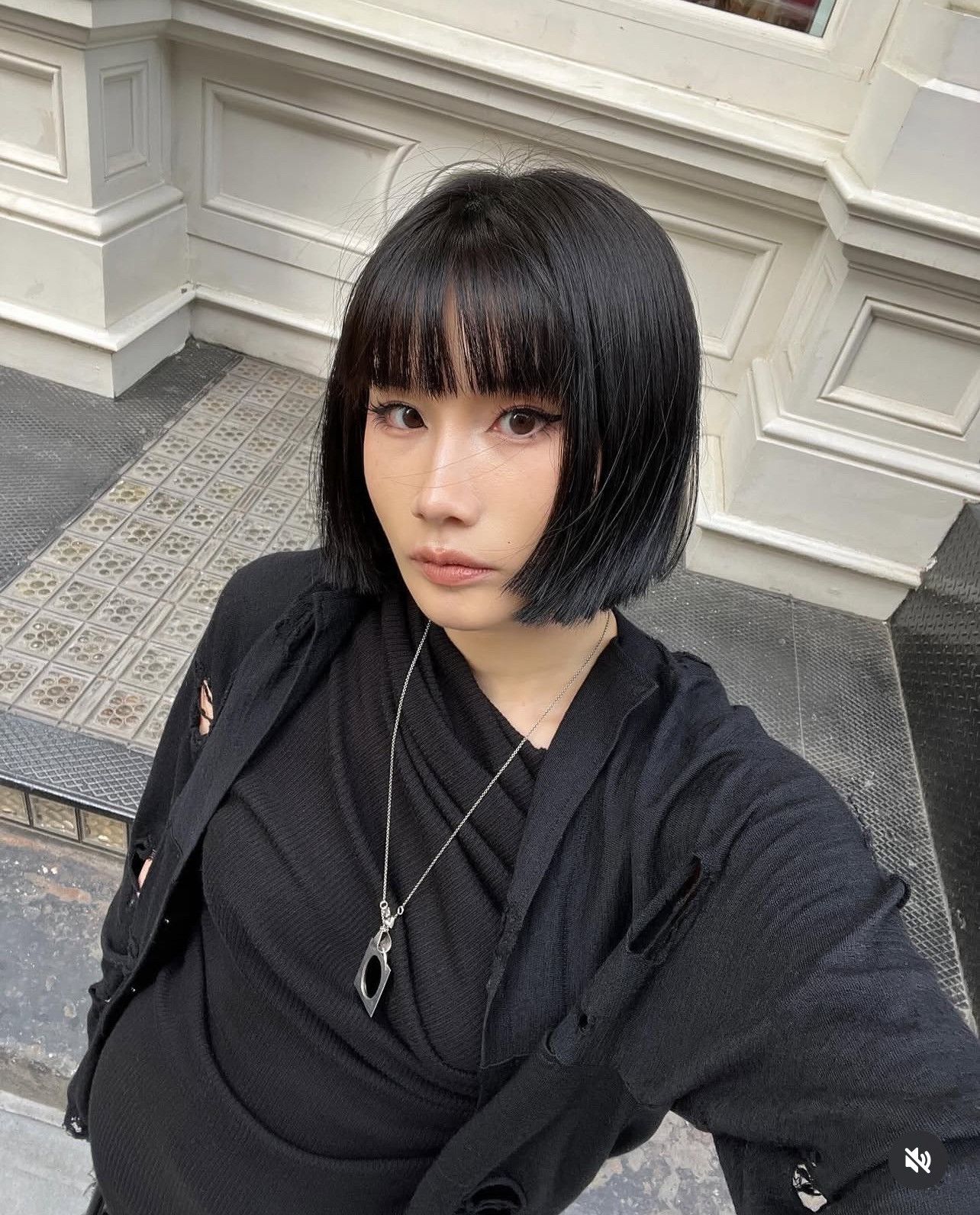 Y’s Distressed Cotton Cardigan