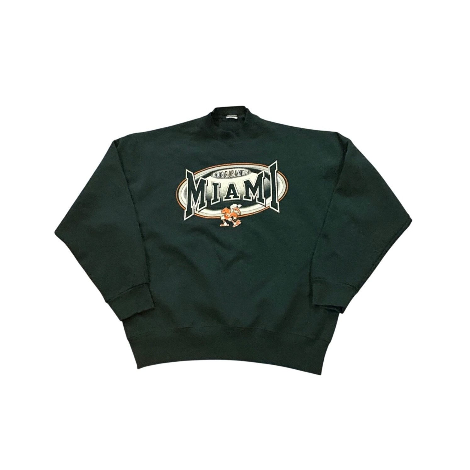 Other Vintage 90s Miami Hurricanes Crewneck Sweatshirt NCAA Green Size US XL / EU 56 / 4 - 1 Thumbnail