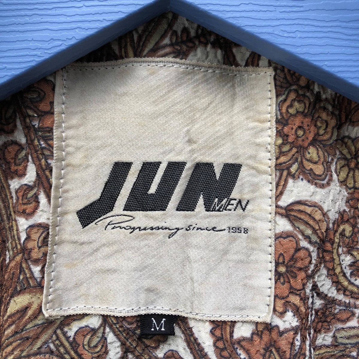 Tornado Mart 💥rare💥 japanese JUN TAKAHASHI genuine suede leather jacket Size US M / EU 48-50 / 2 - 4 Thumbnail