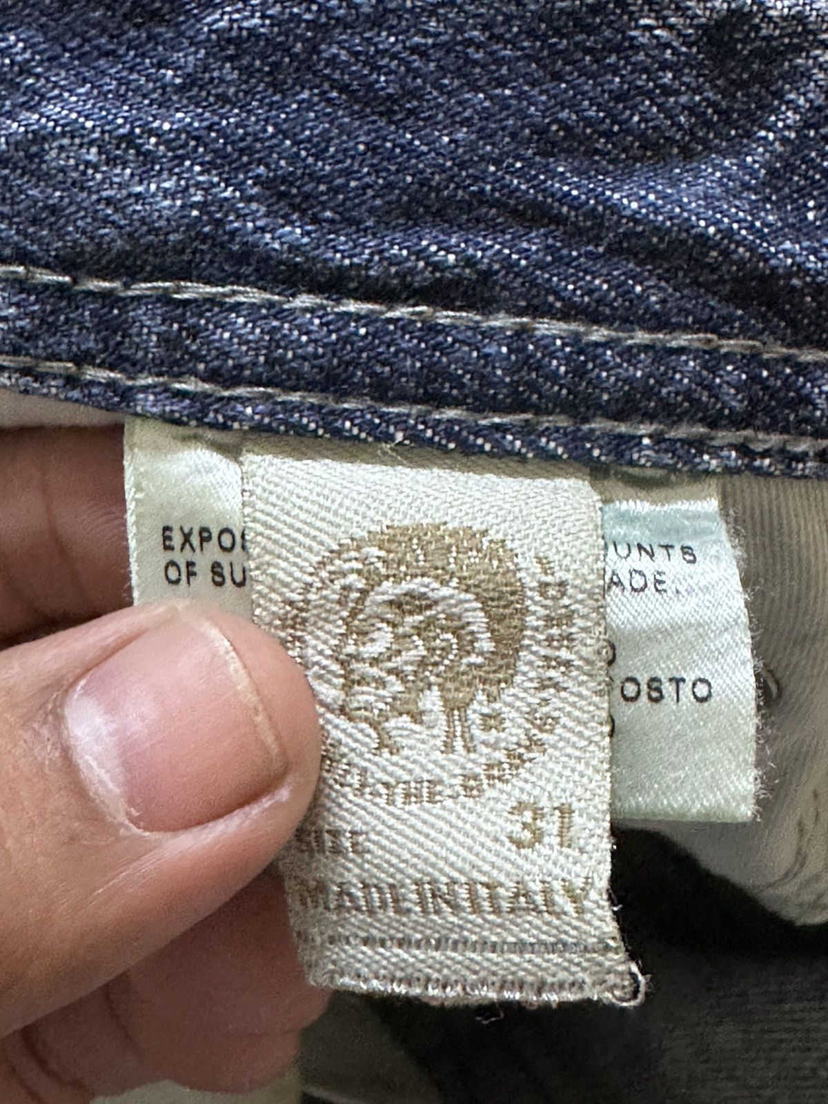 Diesel Black Gold Vintage Diesel Viker-R-Box Faded Ripped Distressed Denim Size US 34 / EU 50 - 10 Thumbnail