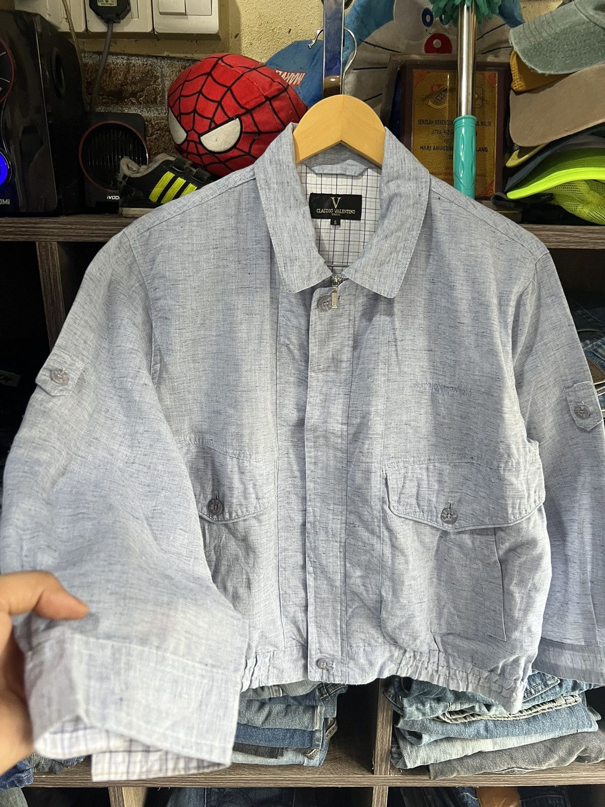 Other 🔥Claudio Valentino Paris Jacket Size US S / EU 44-46 / 1 - 9 Thumbnail